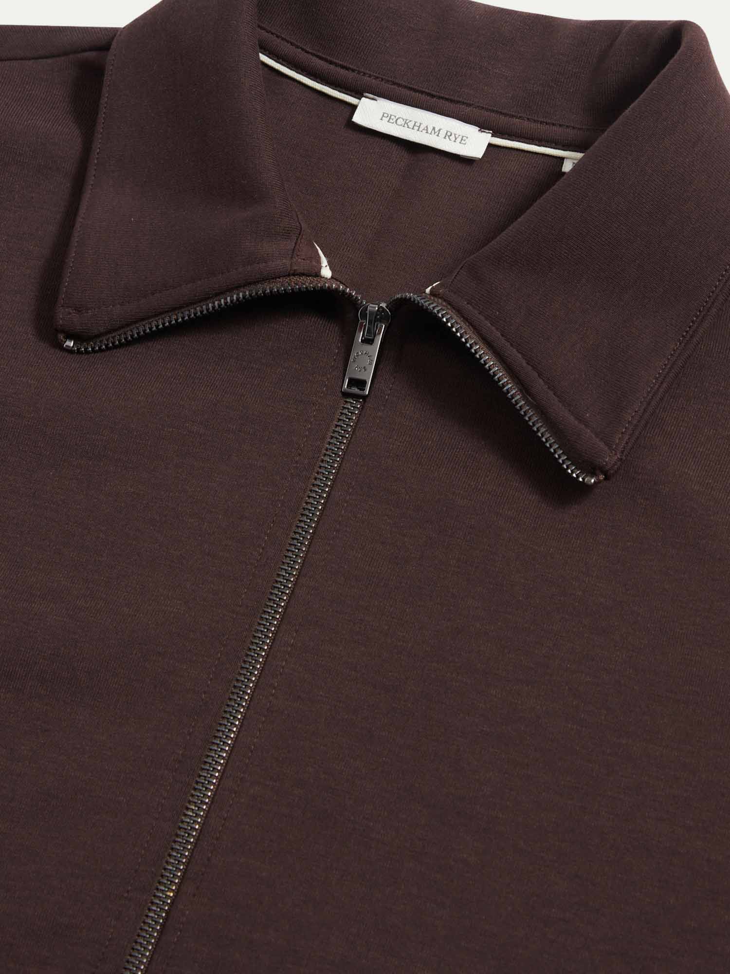 Peckham Rye Interlock Funnel Java Jacket