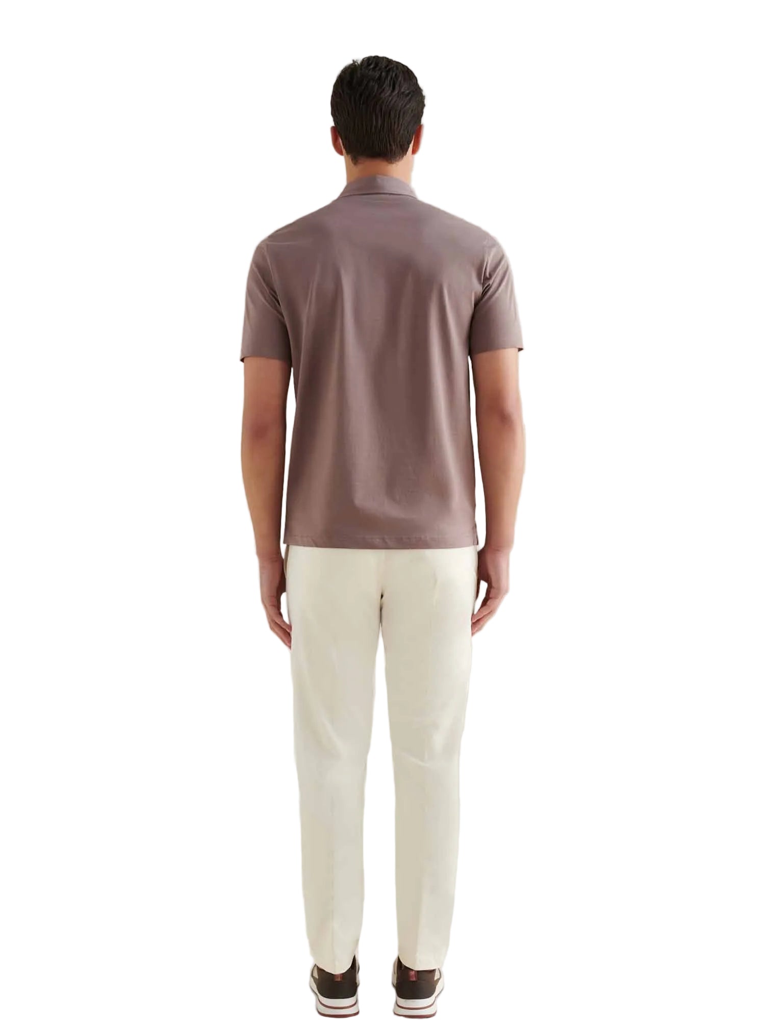 Peckham Rye Mercerised Cotton Iron Polo Shirt