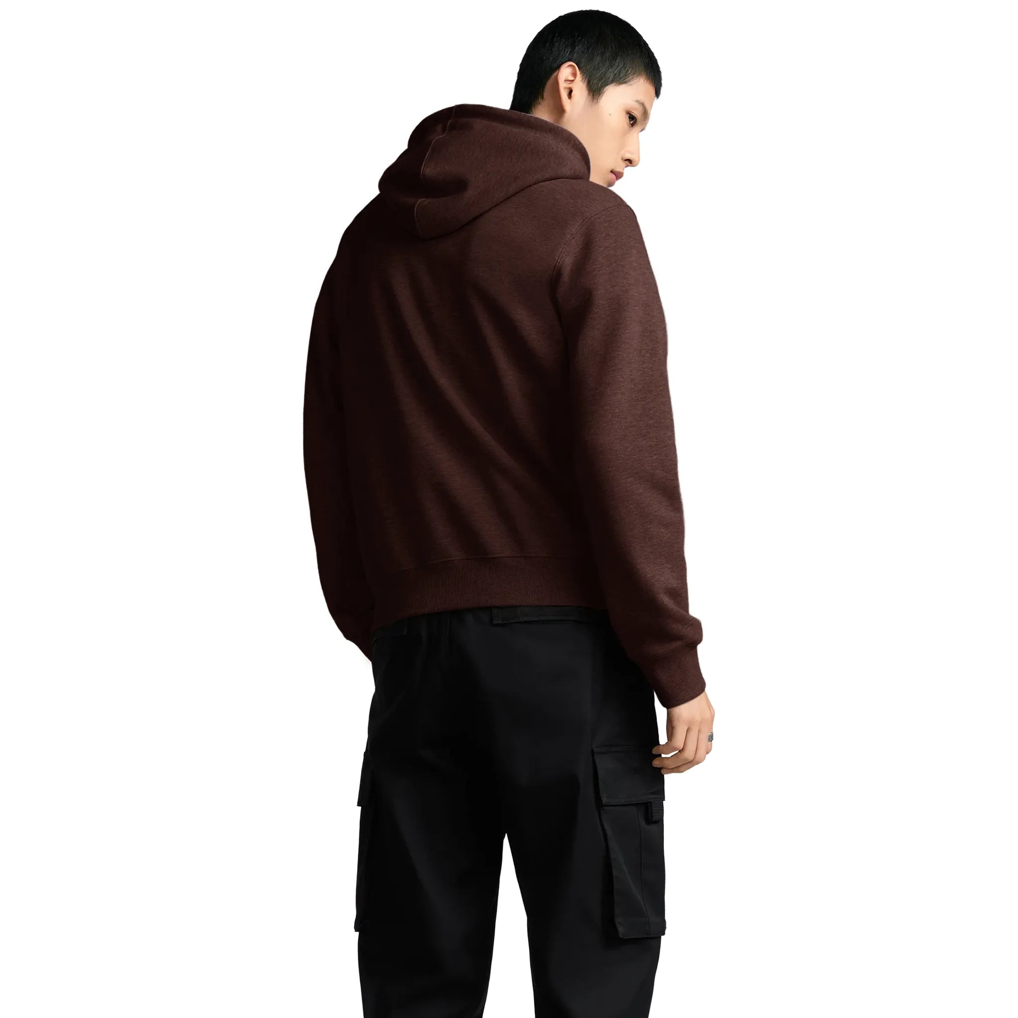 Back View Preloved - Dior CD Icon Burgundy Hoodie 113J698A0531