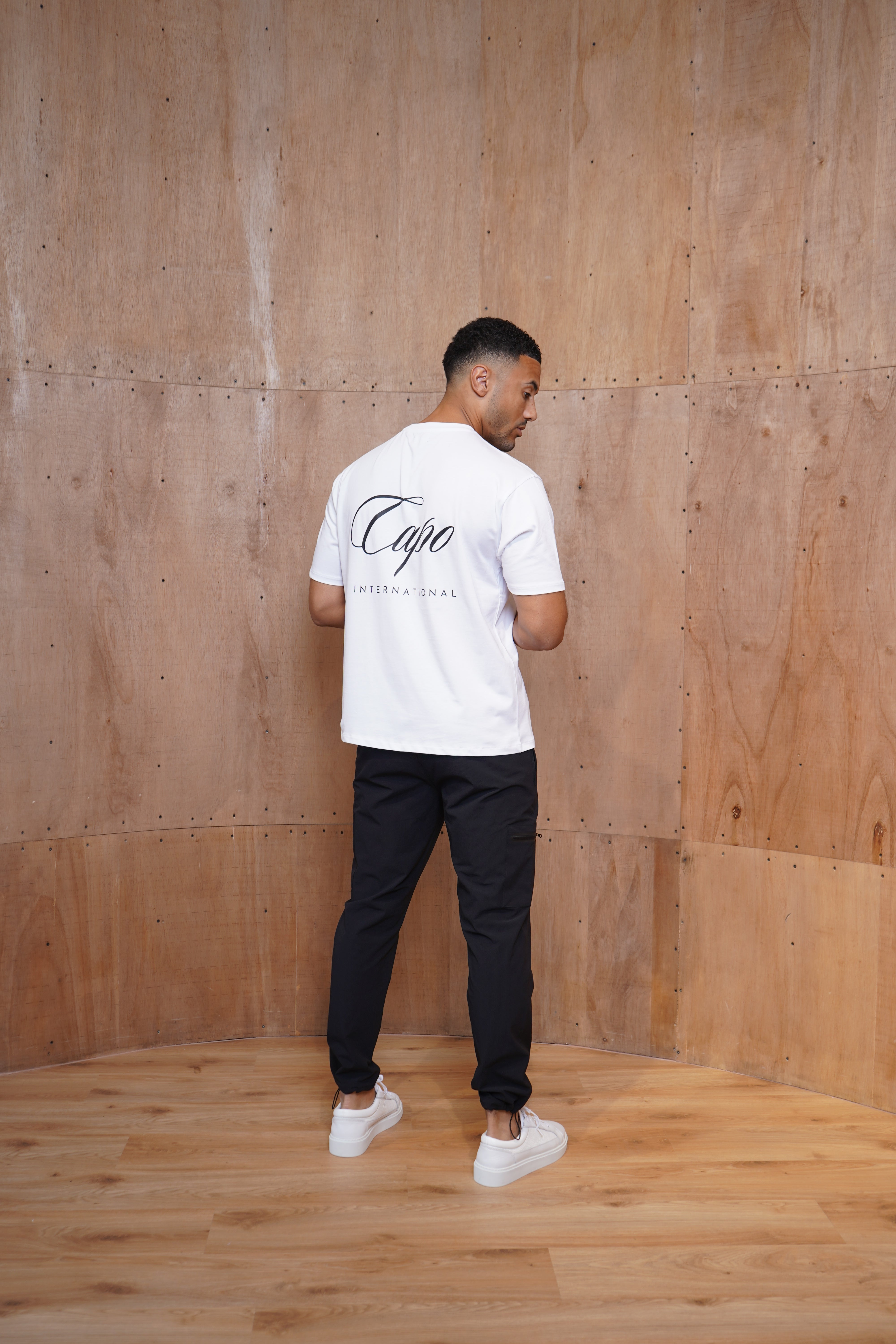 CAPO Utility Tech Black Cargo Pants