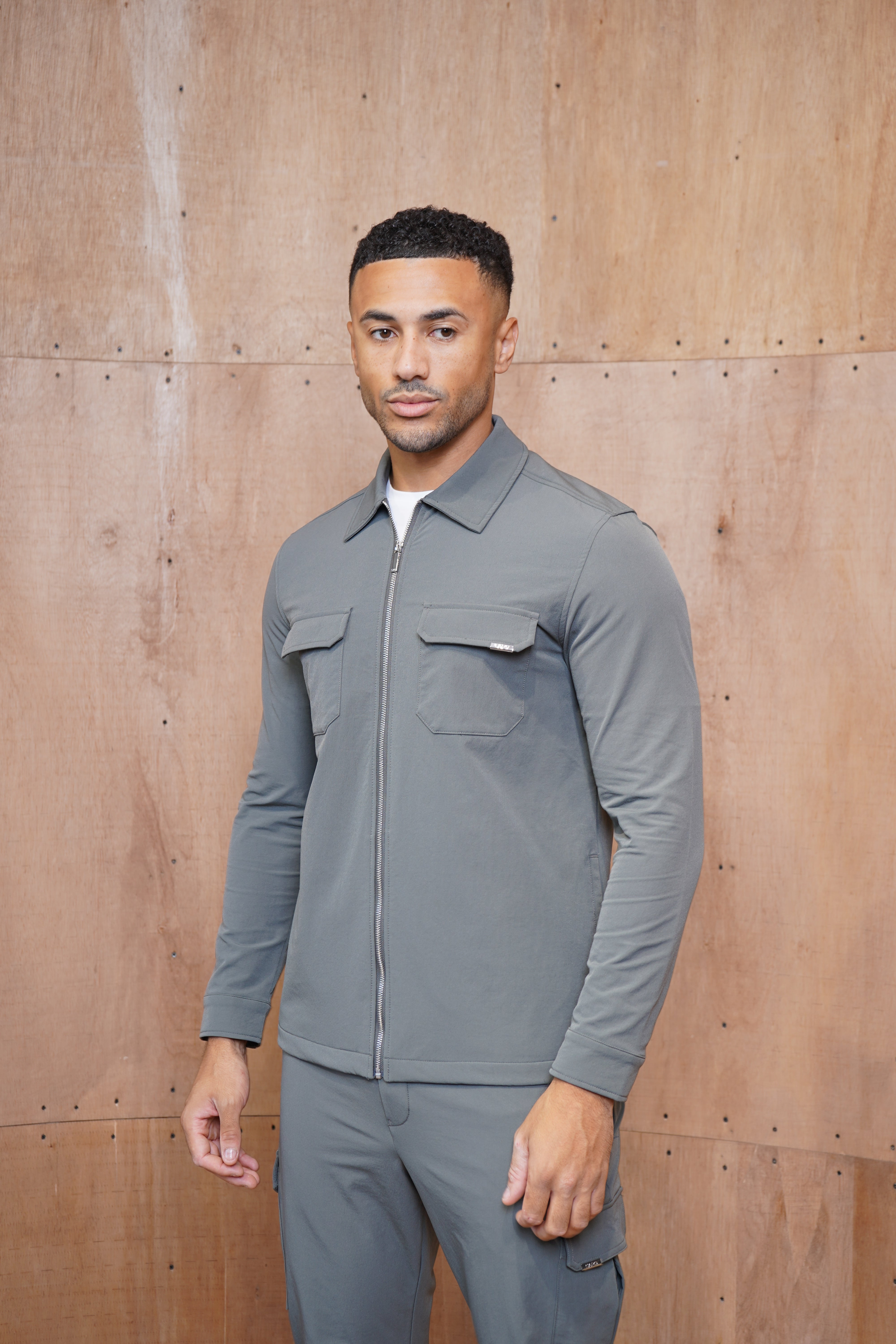 CAPO Utility Overshirt Charcoal Shirts