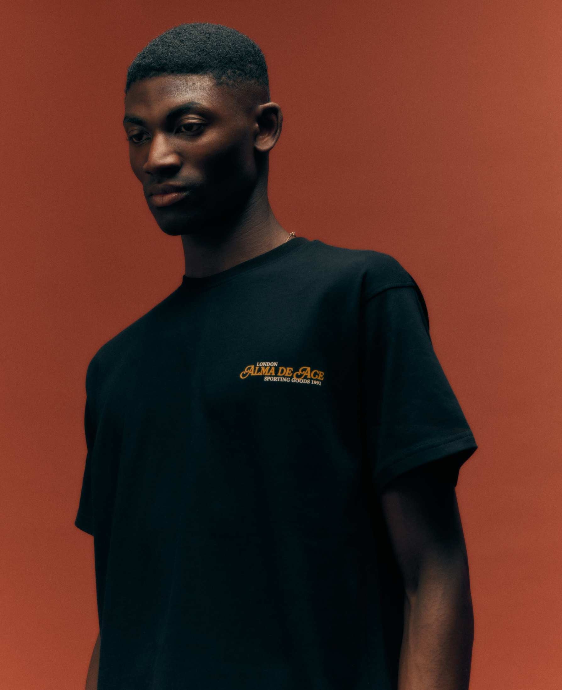 Alma De Ace Raddix Graphic Black T-Shirt