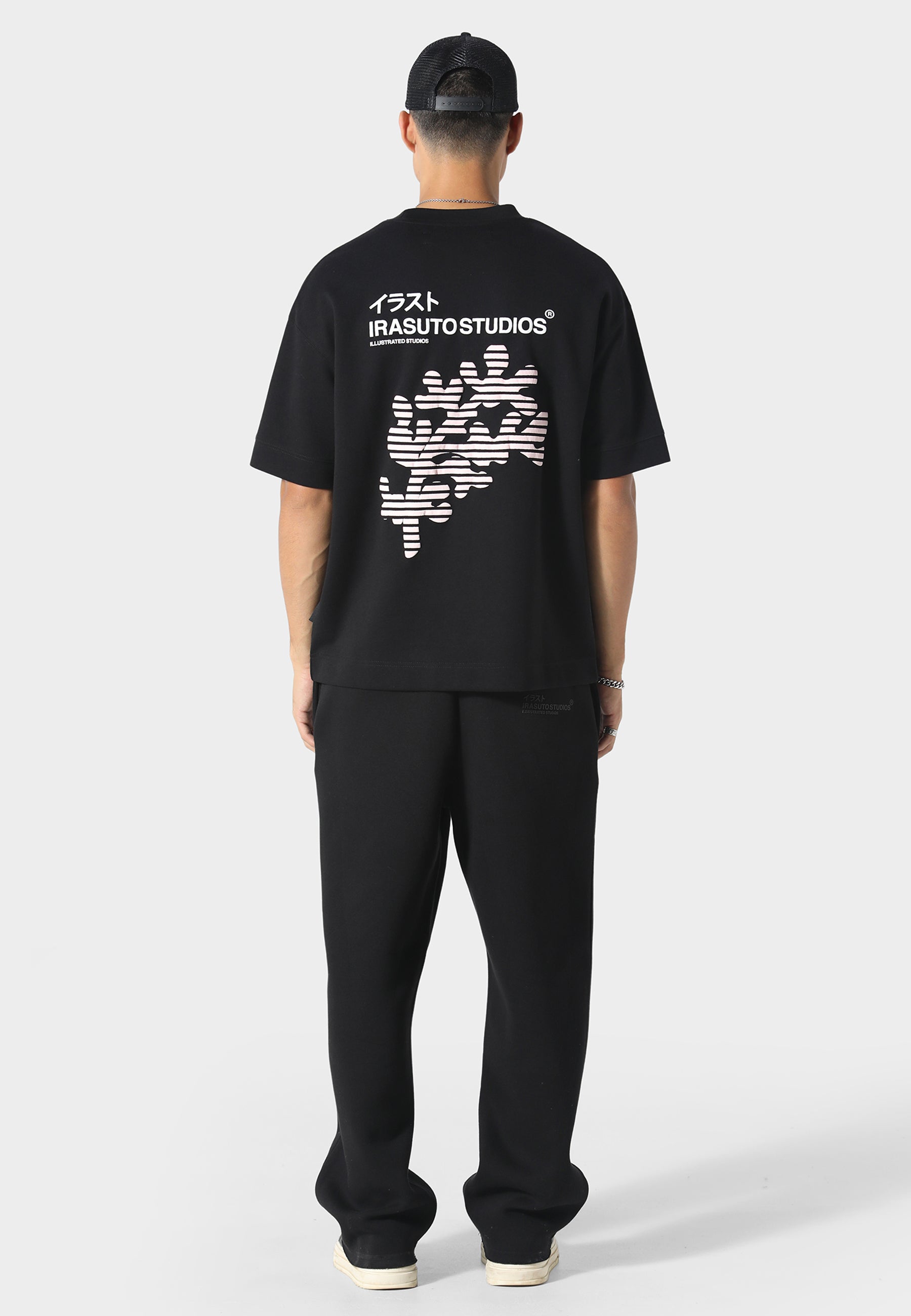 Irasuto Studios Sakura Wave Black T-Shirt