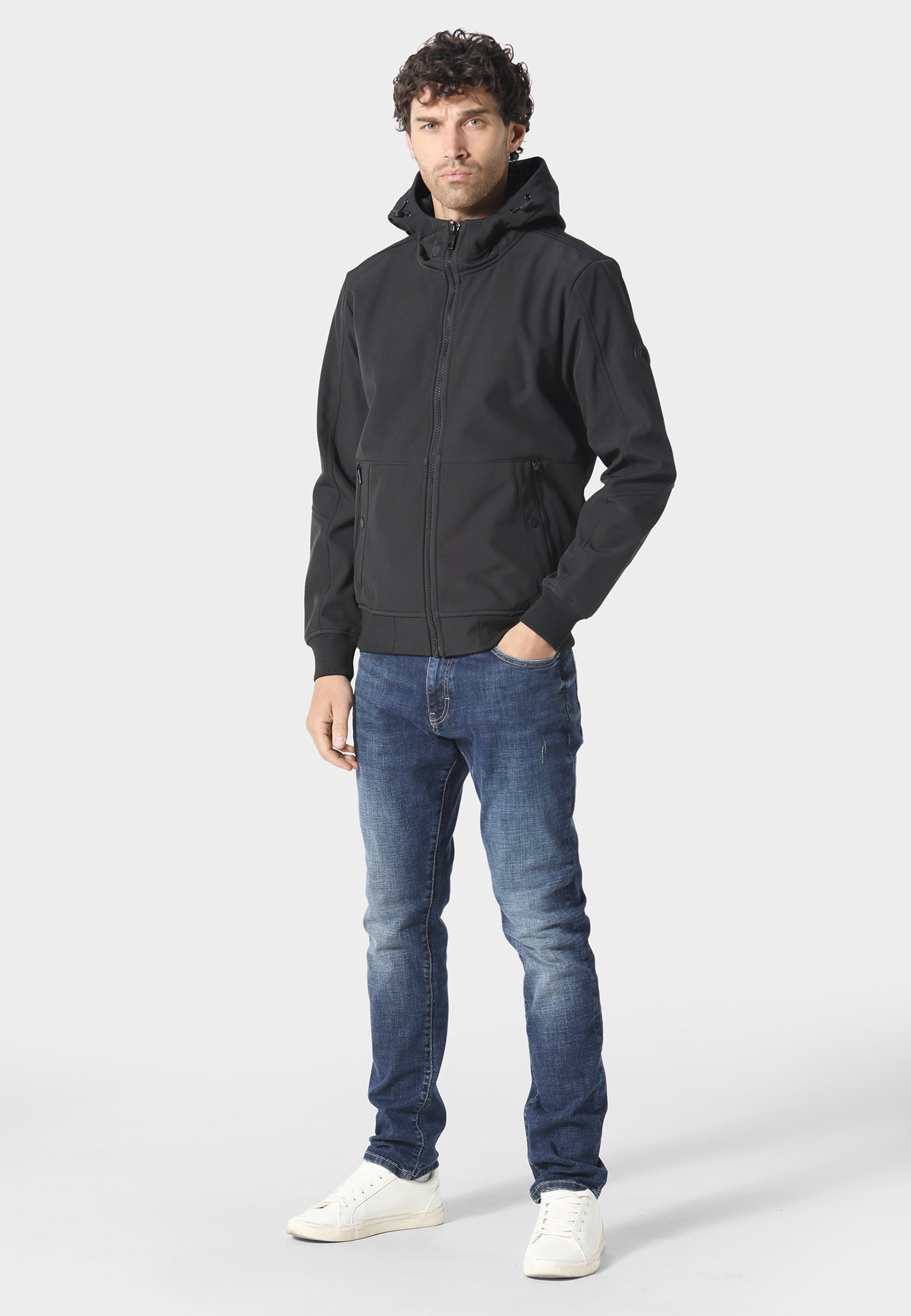 883 Police Stanhop Black Jacket