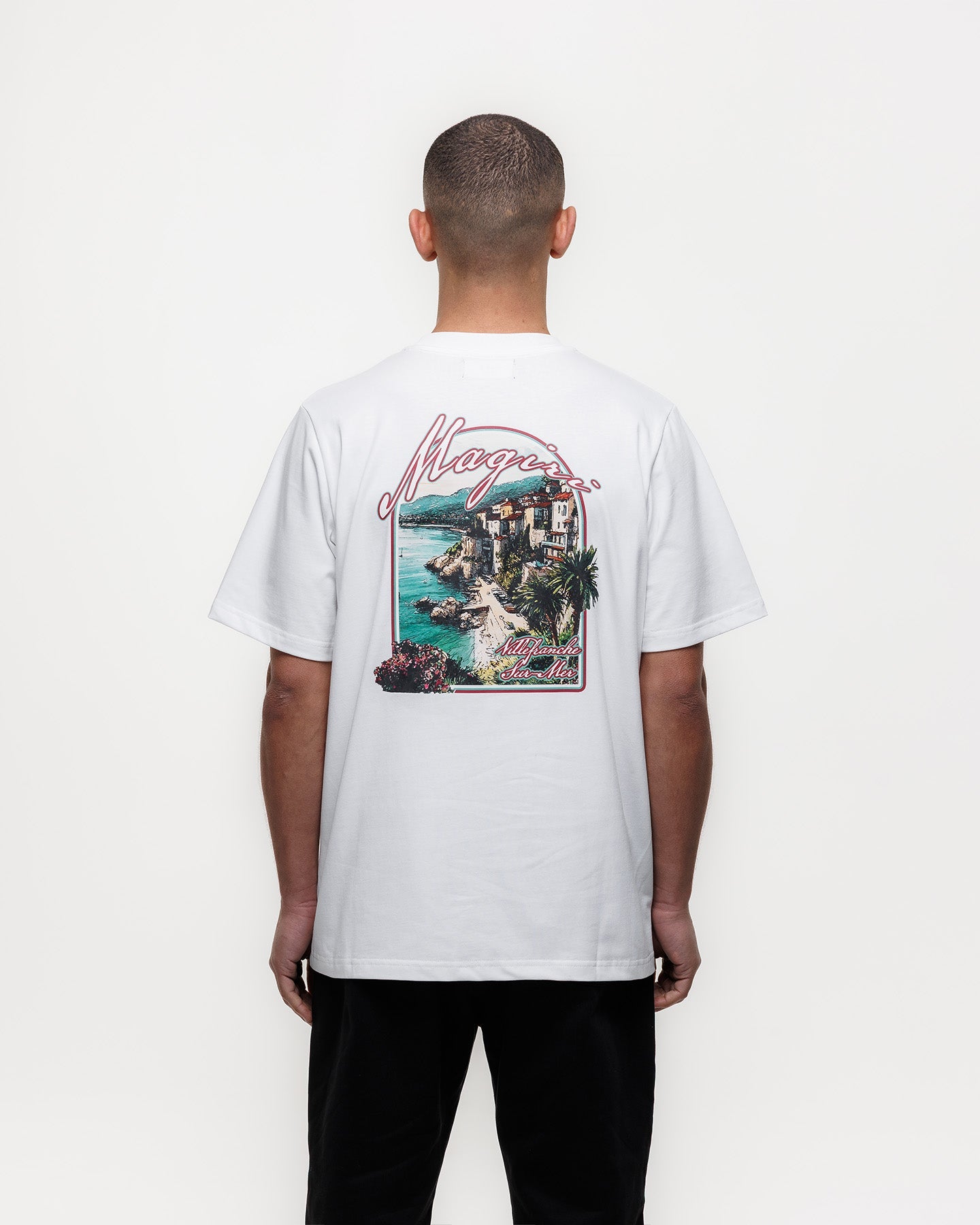 MAGIRI Sur Mur Printed White T-Shirt