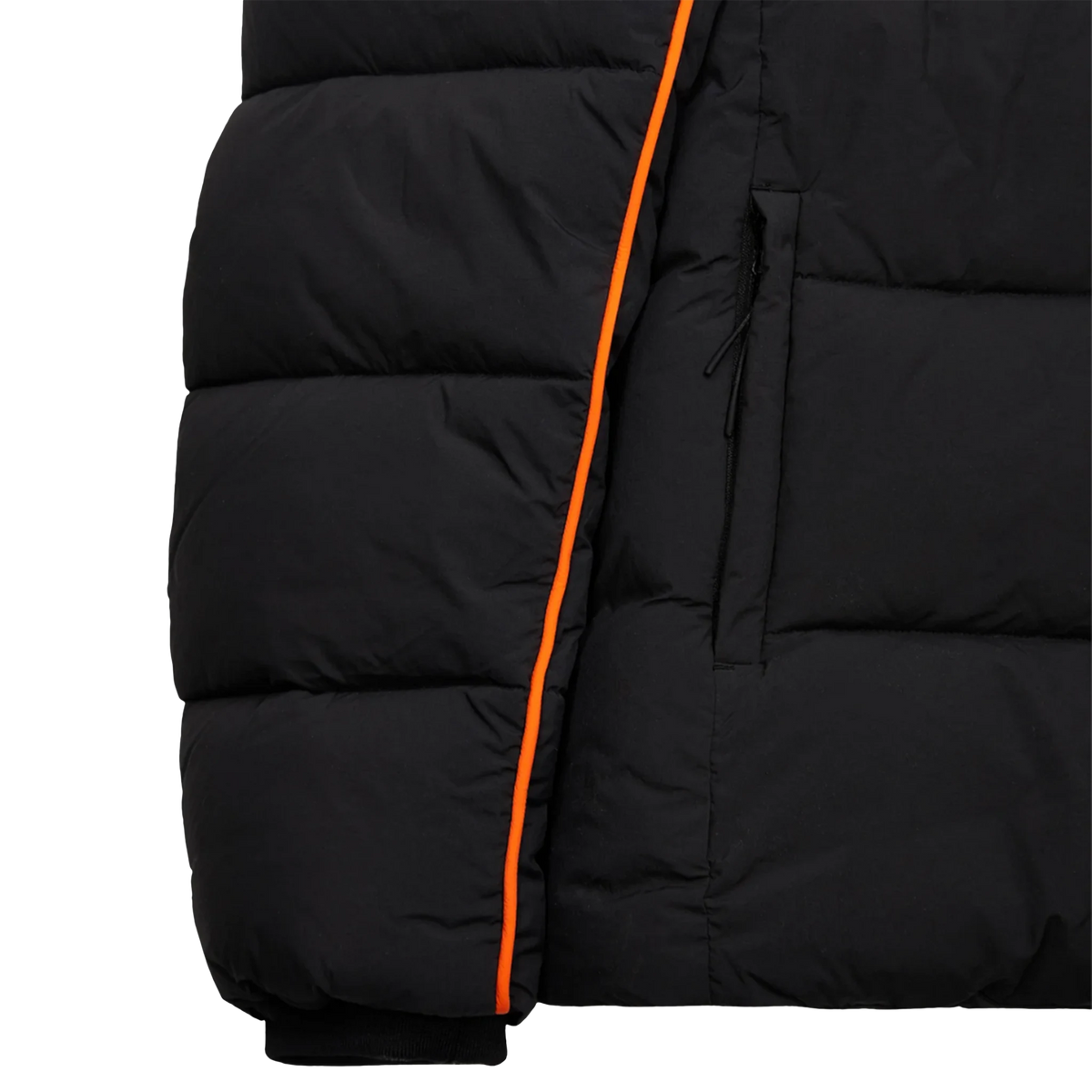 Trapstar Irongate Arch Piping Black Puffer Jacket |
