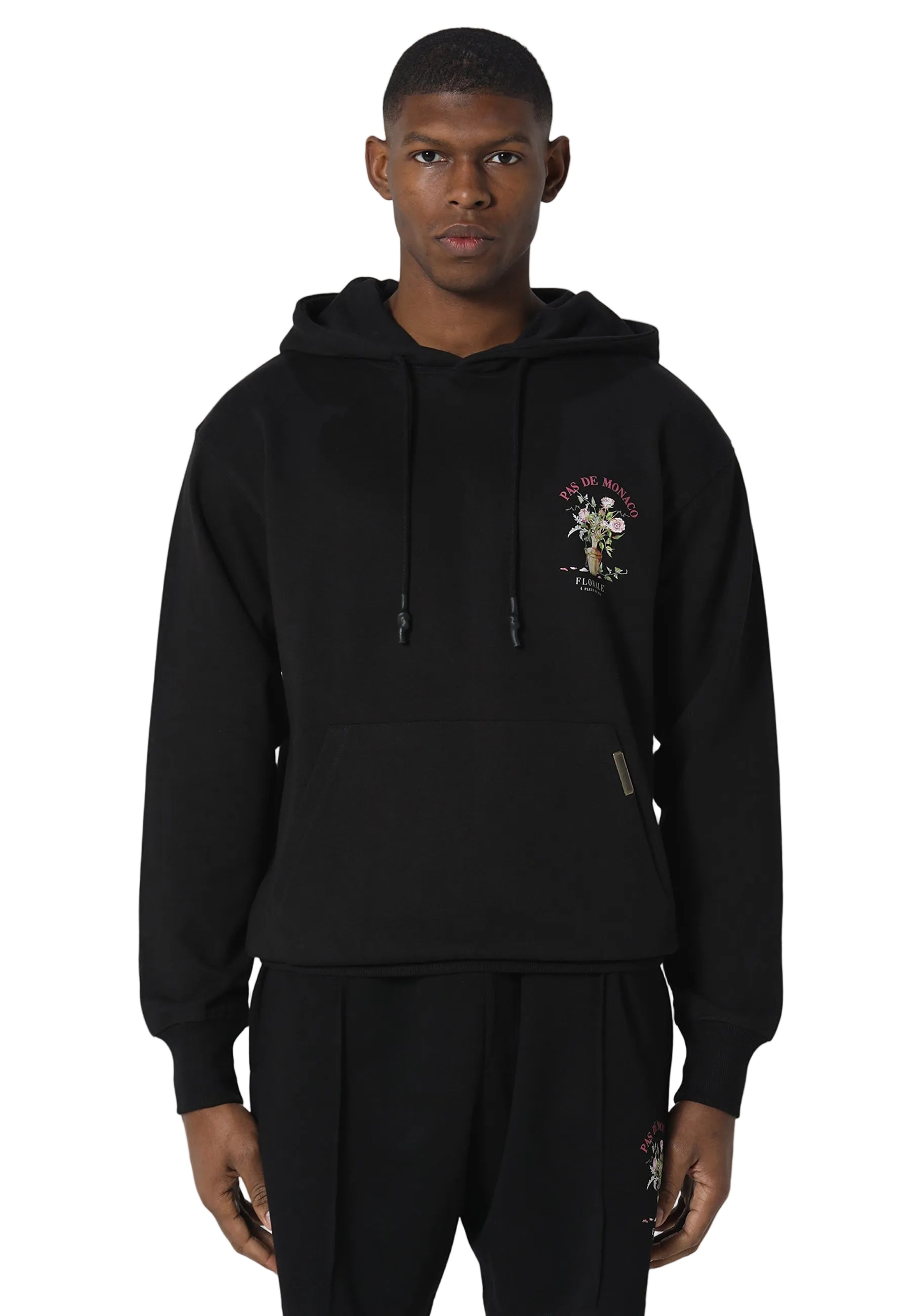 Pas De Monaco Vaso Black Hoodie