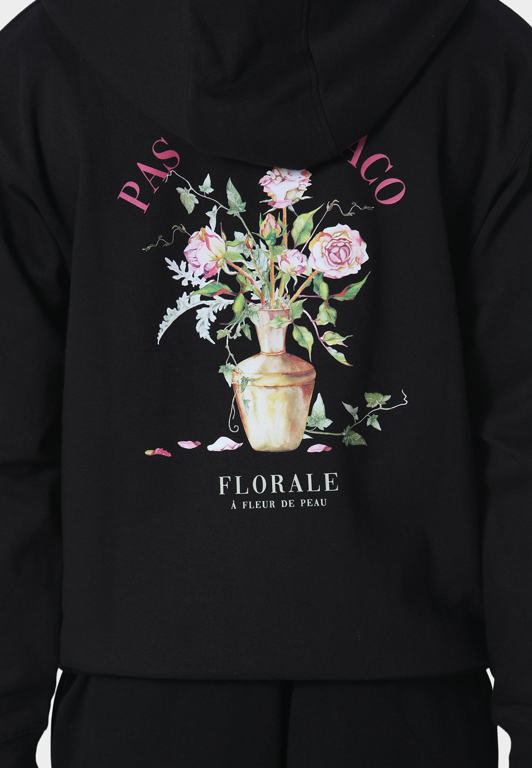 Pas De Monaco Vaso Black Hoodie