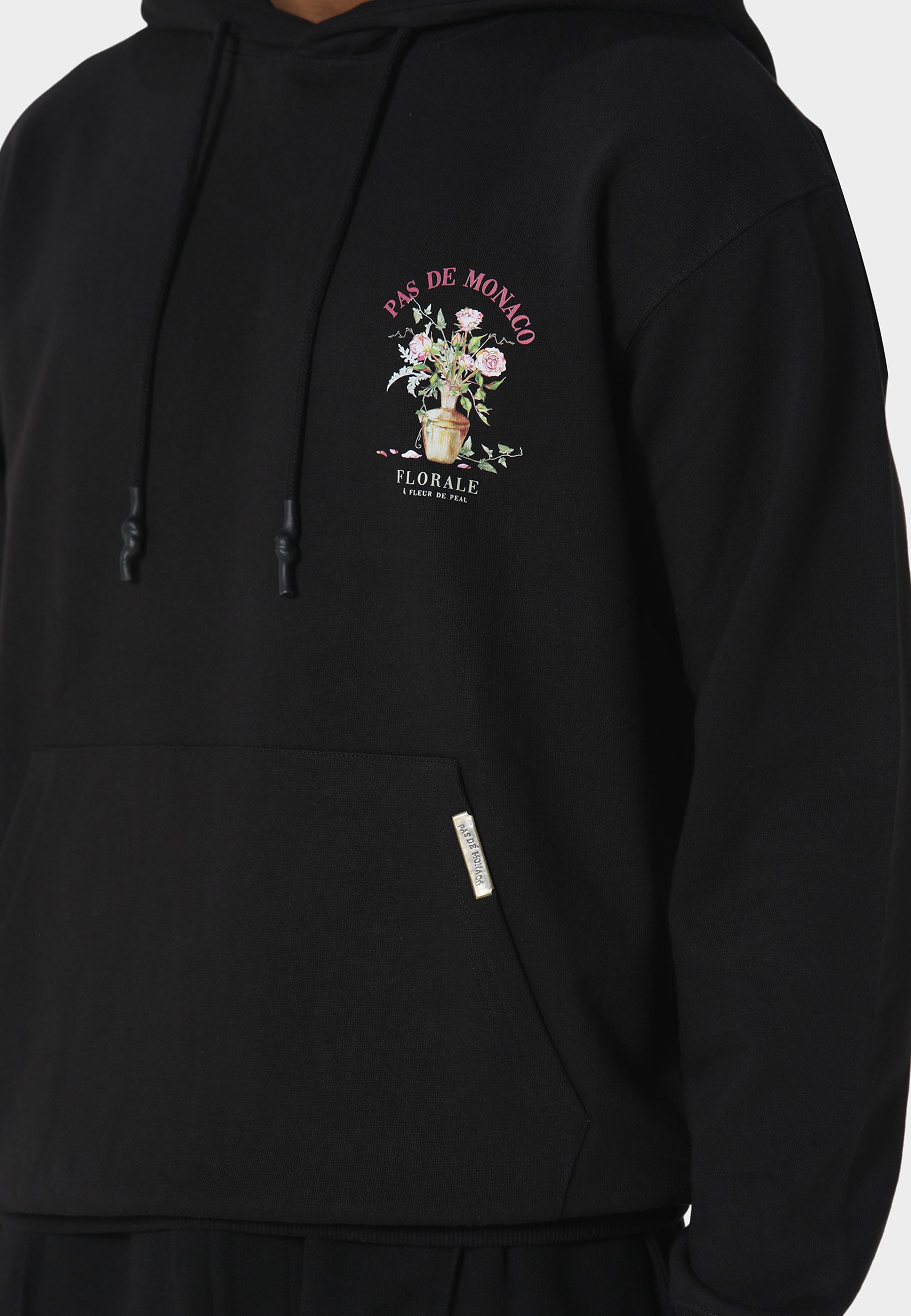 Pas De Monaco Vaso Black Hoodie
