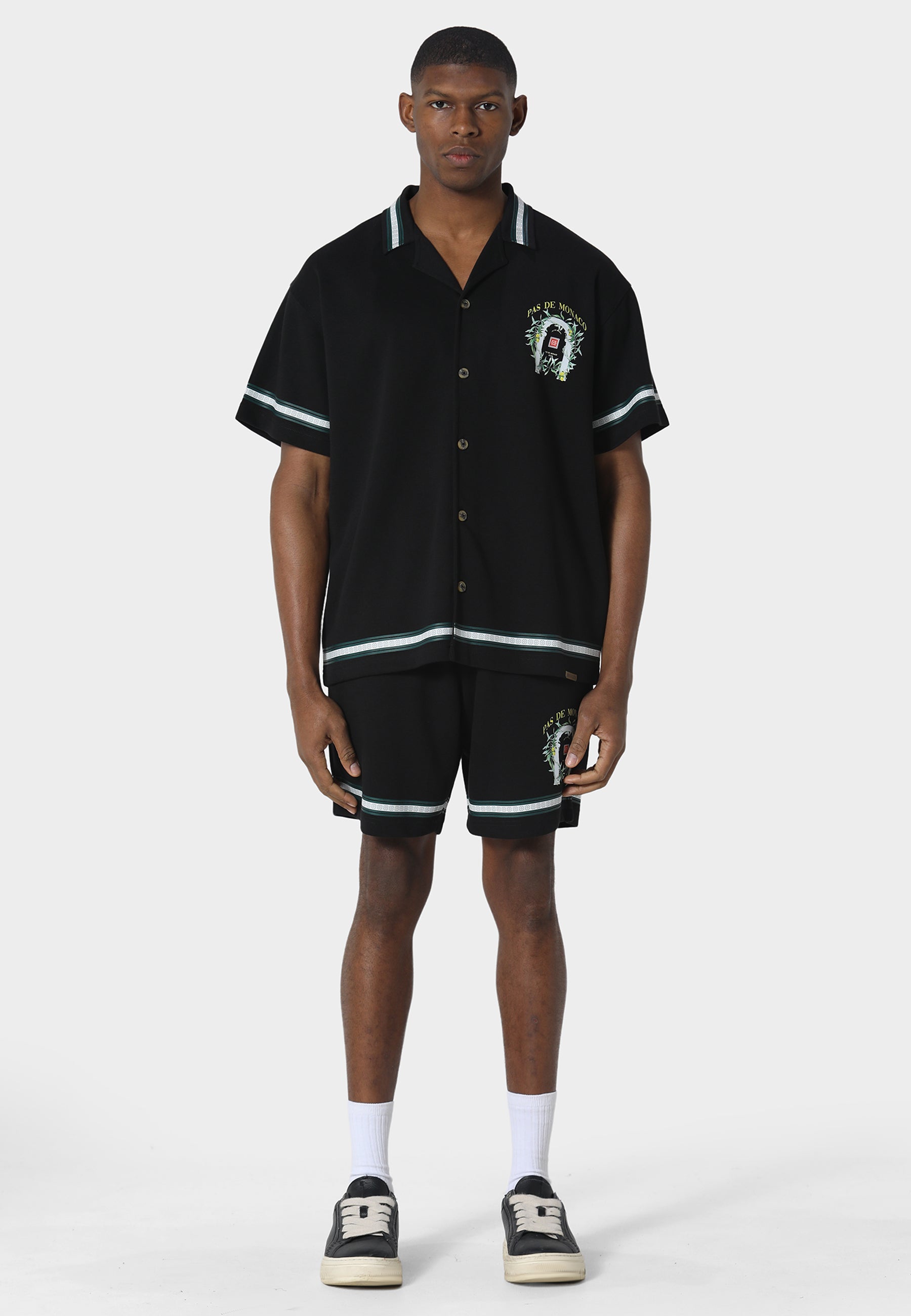Pas De Monaco Viala Black Shirt
