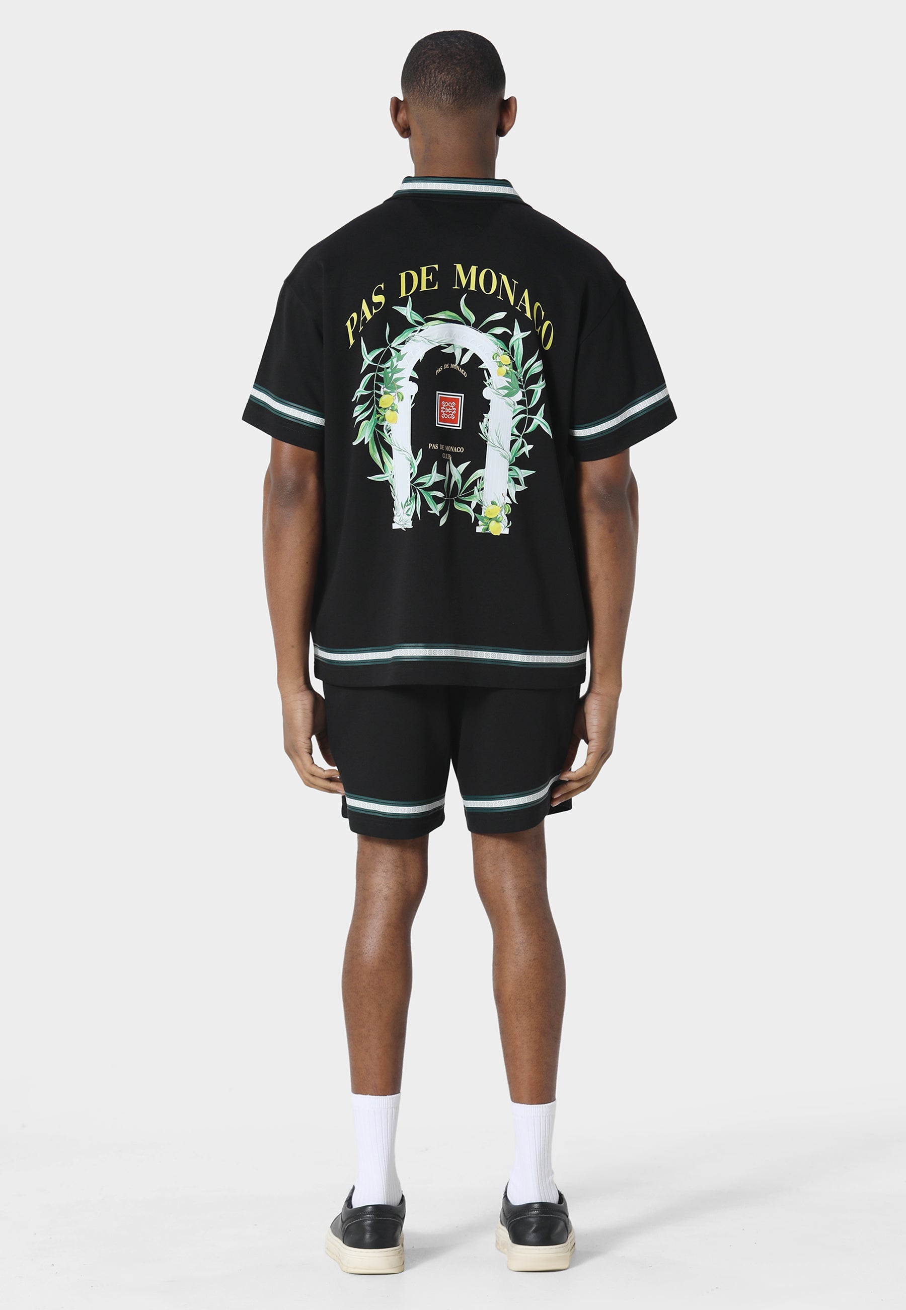 Pas De Monaco Viala Black Shirt