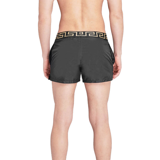 Versace Logo Swimming Shorts Black
