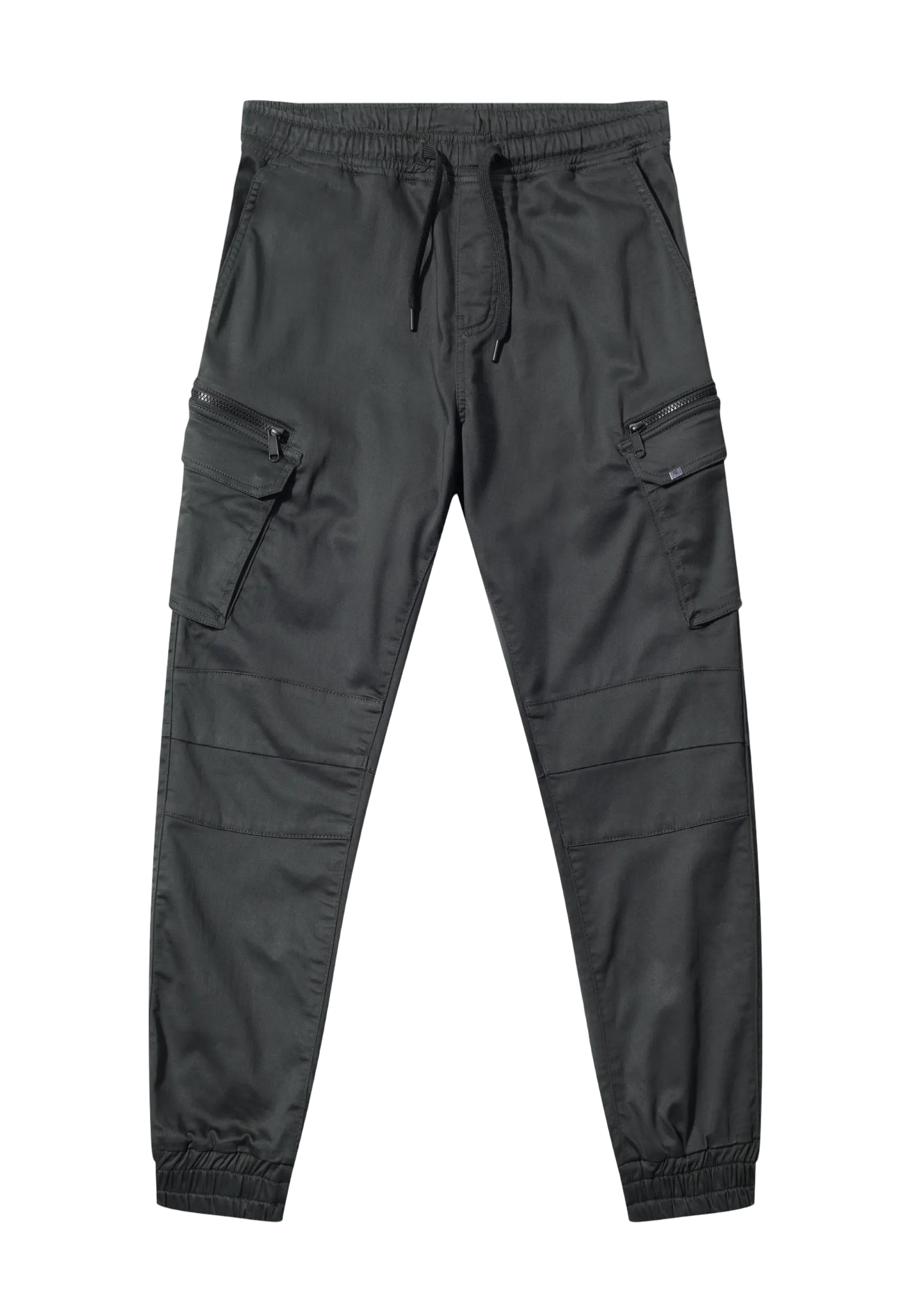 Front View of 883 Police Ware Charcoal Cargo Pants