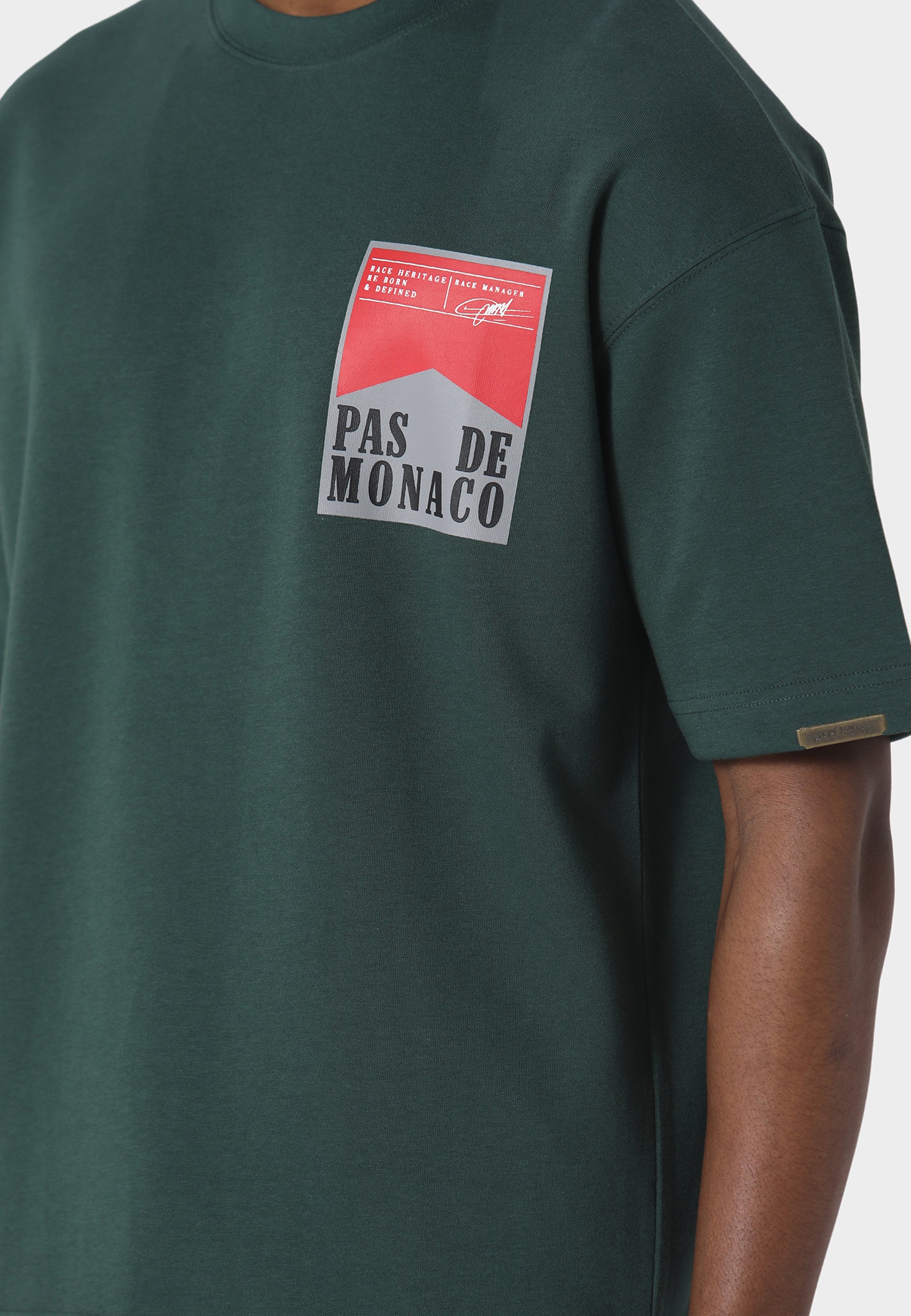 Pas De Monaco Wrapper Pedosa Green T-Shirt