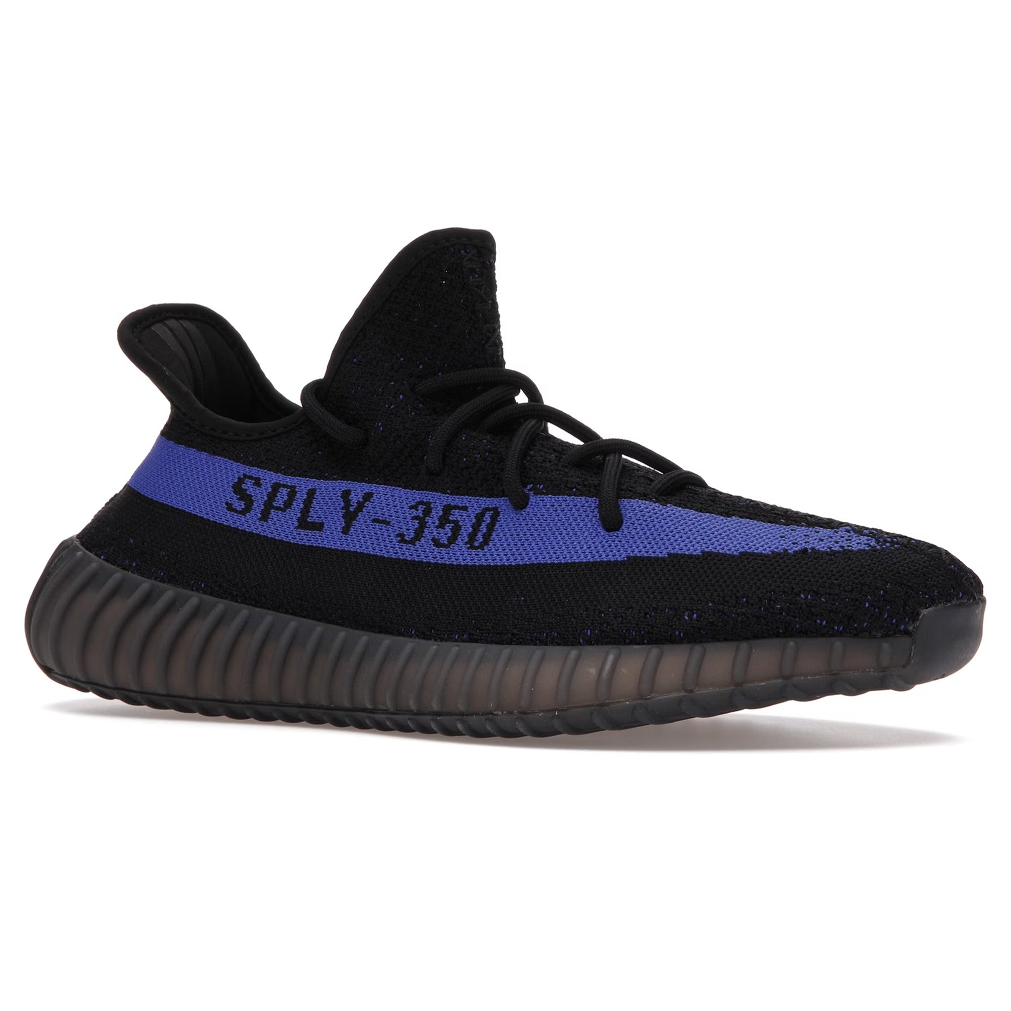 front view of Adidas Yeezy Boost 350 V2 Dazzling Blue GY7164