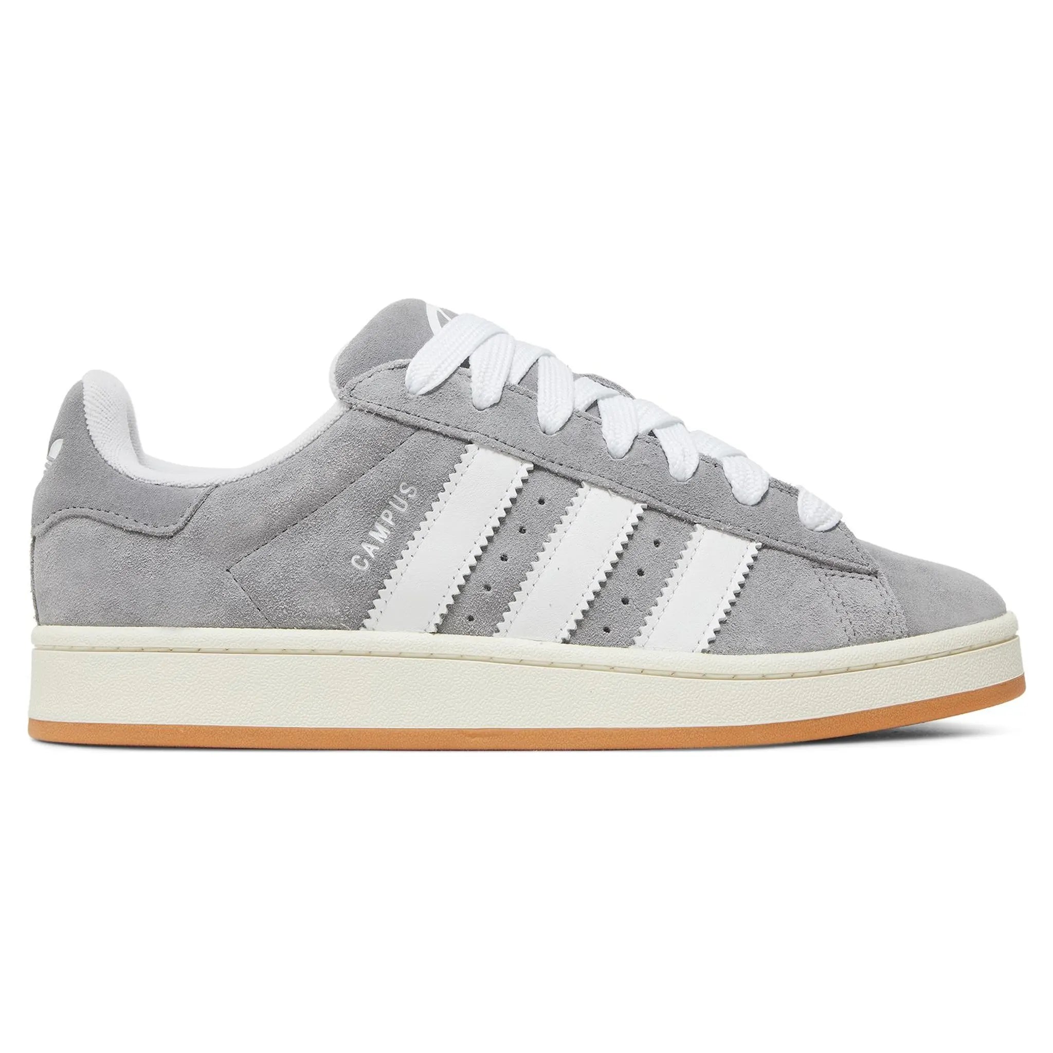 Side view of Adidas Campus 00s Grey White HQ8707