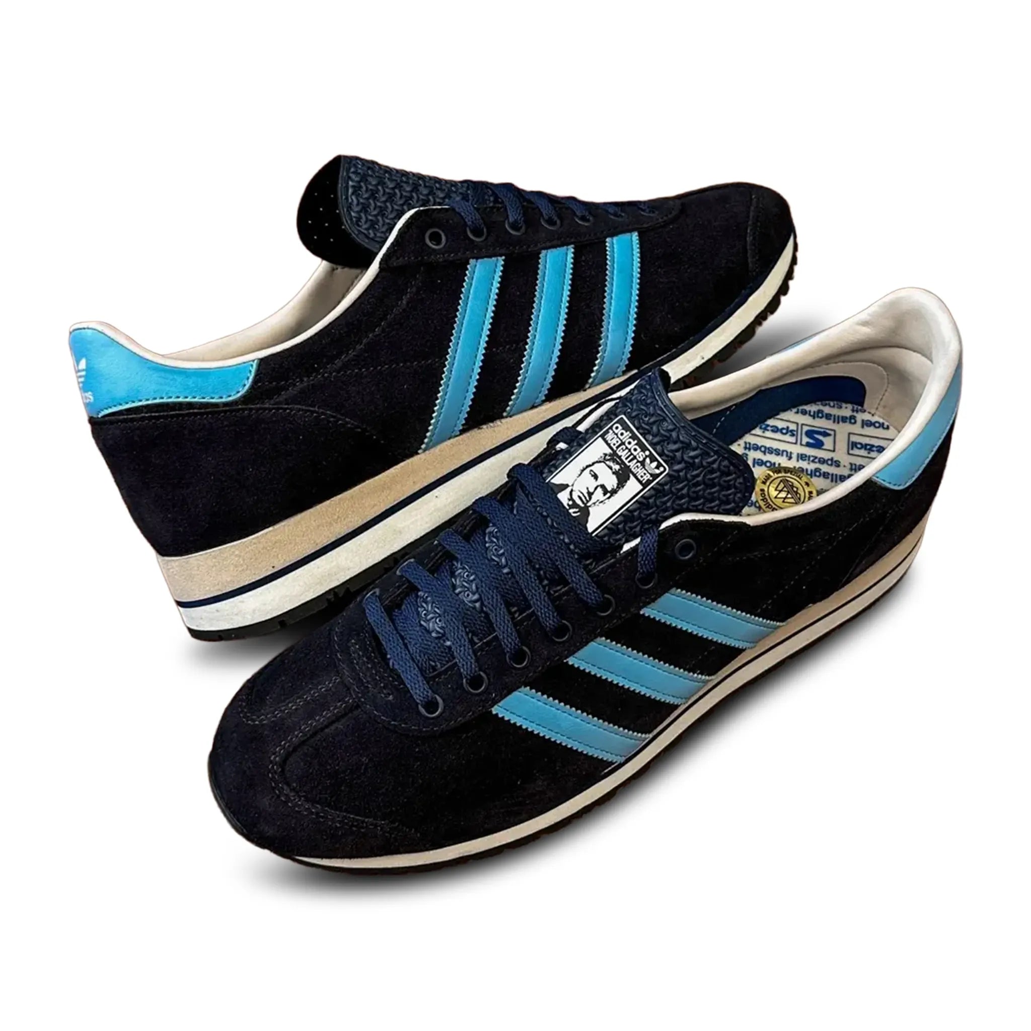 Side View of Adidas Marathon SPZL Noel Gallagher Night Navy JR4877
