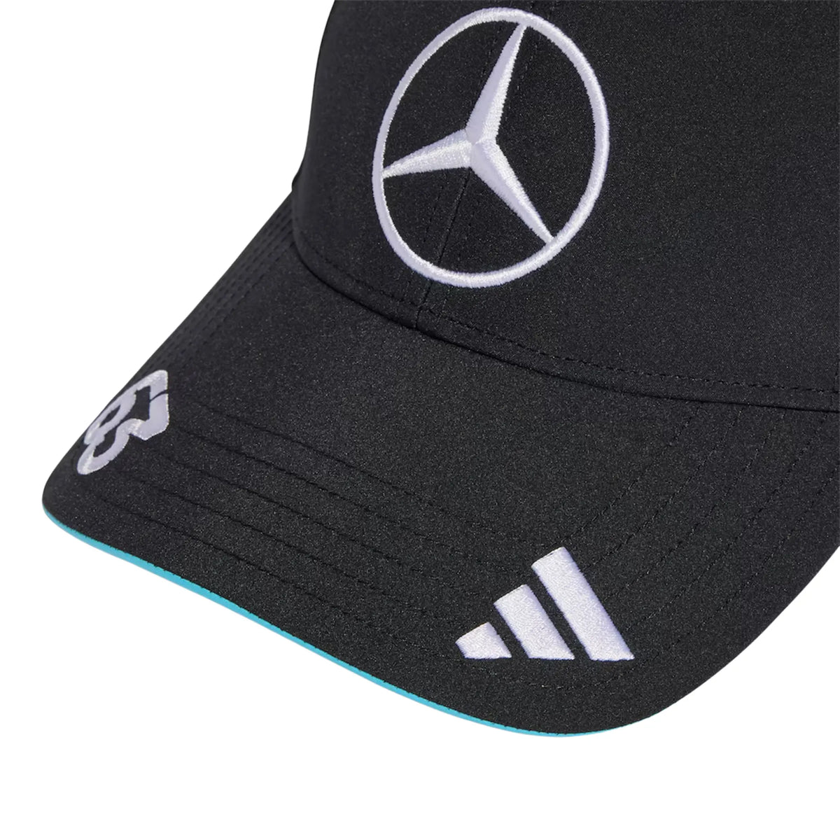 Adidas x Mercedes AMG F1 Polyester Black Cap | B67998315