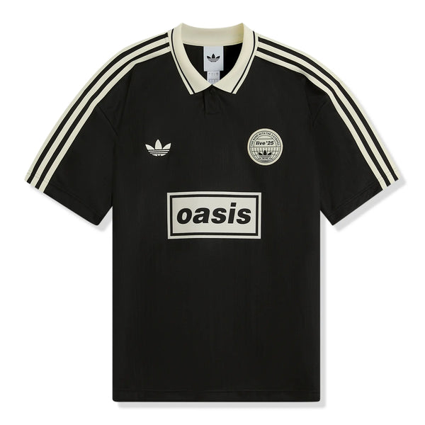 Adidas x Oasis Tour Jacquard Black Jersey | KT3437