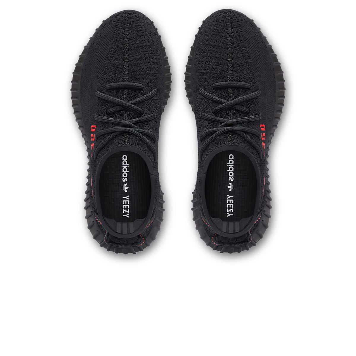 Adidas Yeezy Boost 350 V2 Bred Core Black Red CP9652