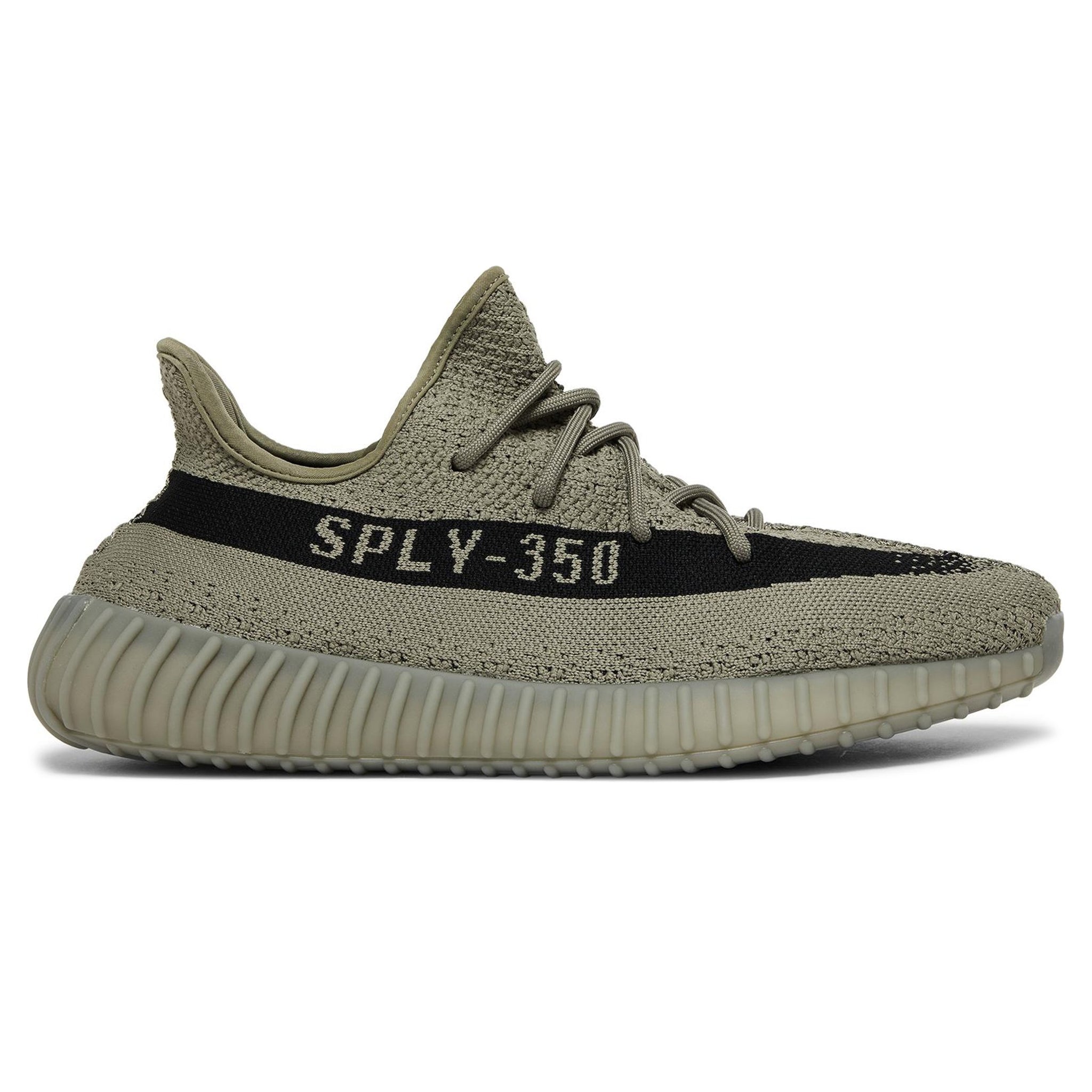 Side view of Adidas Yeezy Boost 350 V2 Granite HQ2059