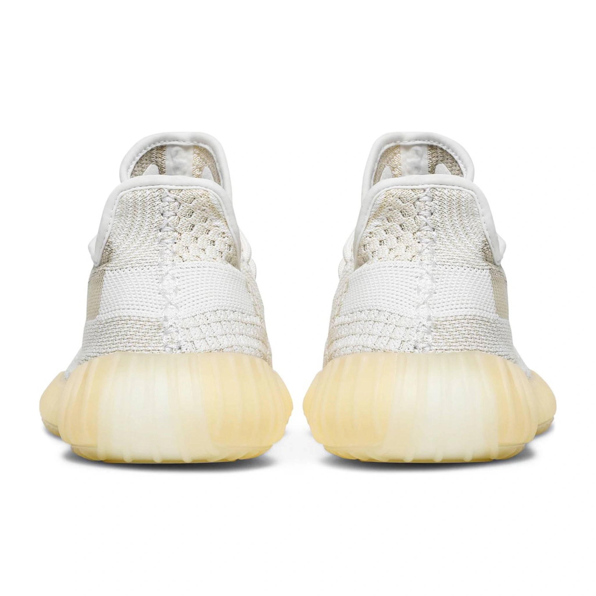 Back view of Adidas Yeezy Boost 350 V2 Natural FZ5246
