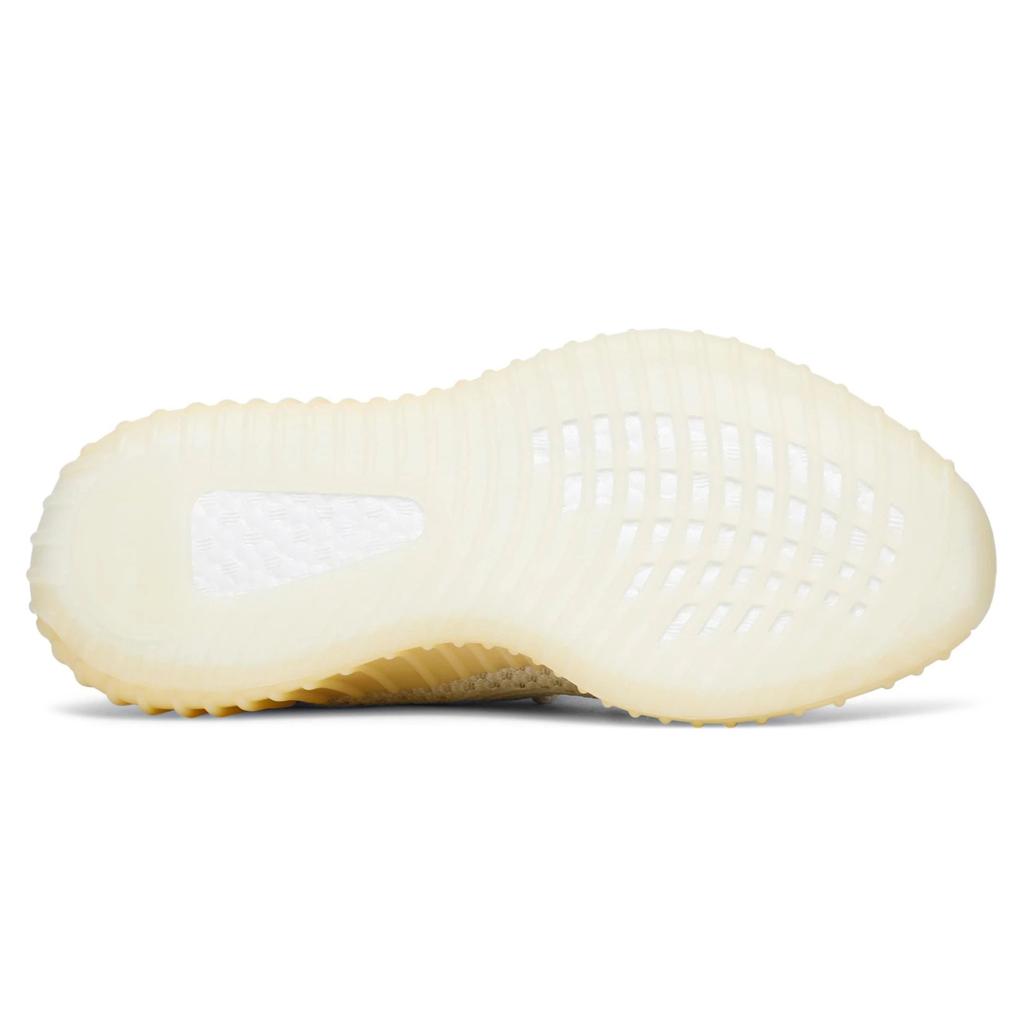 Sole view of Adidas Yeezy Boost 350 V2 Natural FZ5246