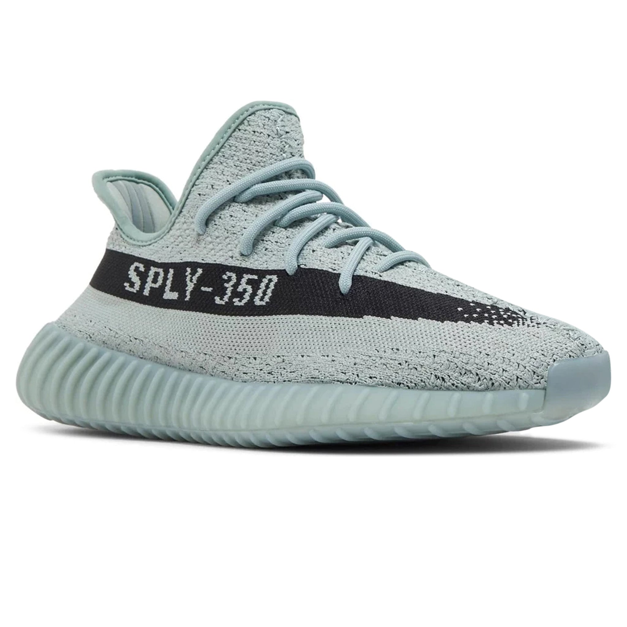Front view of Adidas Yeezy Boost 350 V2 Salt HQ2060