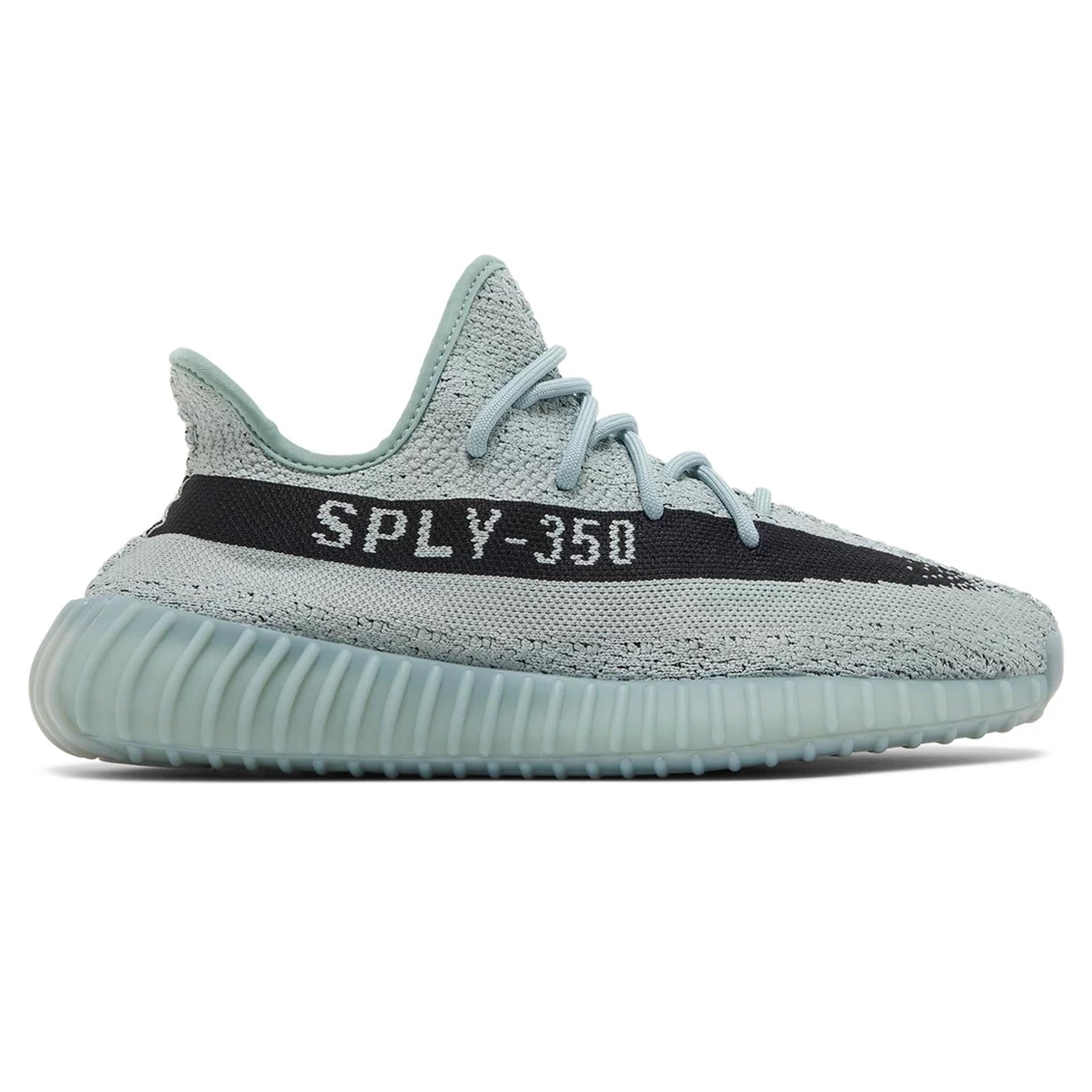 Side view of Adidas Yeezy Boost 350 V2 Salt HQ2060