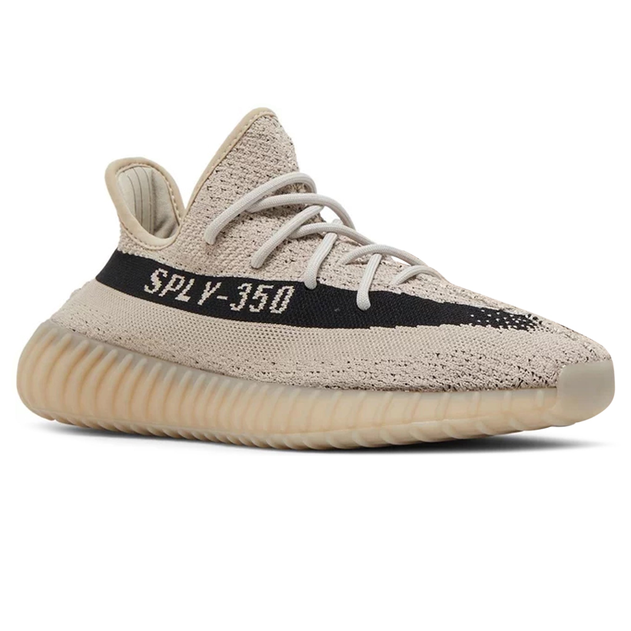 Front view of Adidas Yeezy Boost 350 V2 Slate HP7870