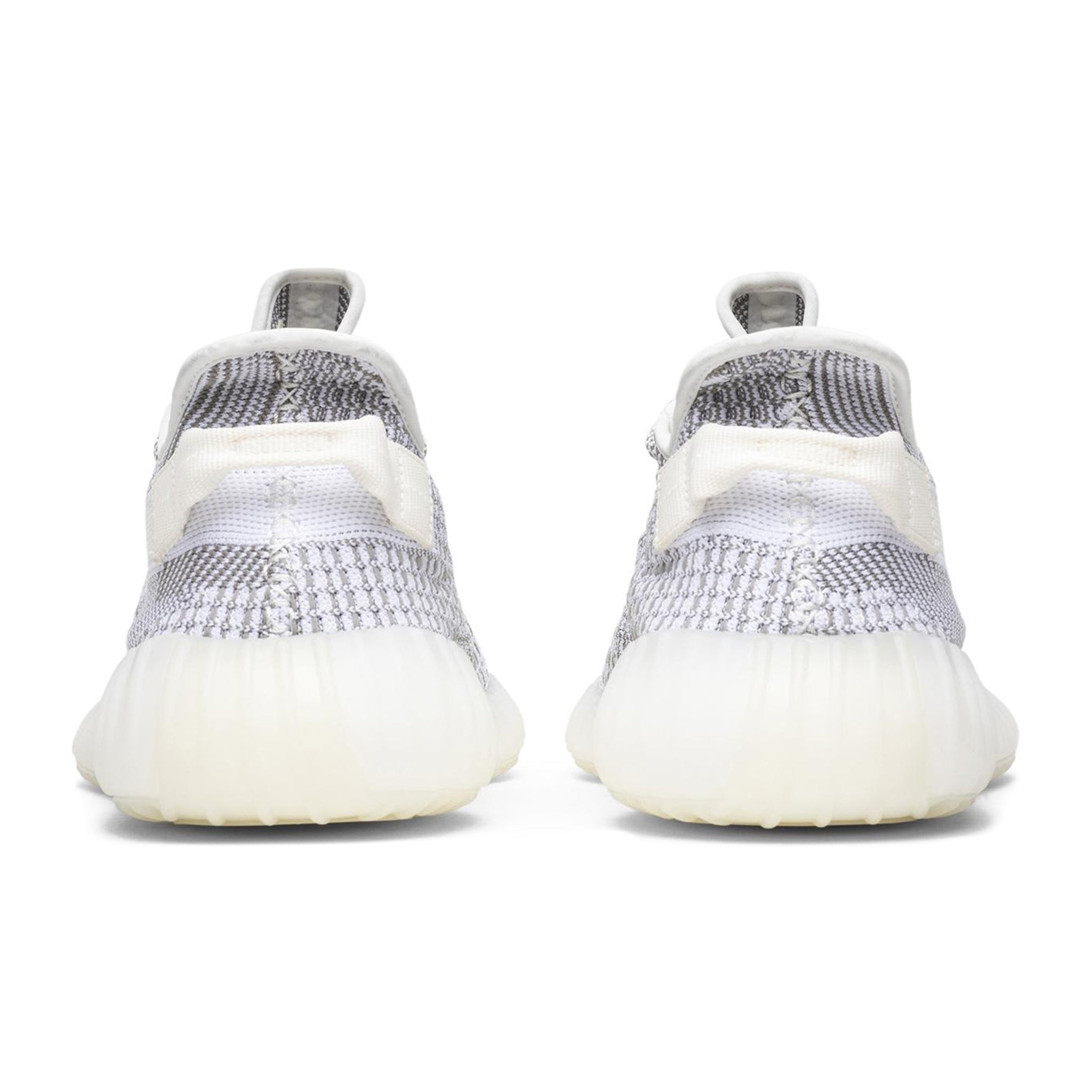 Back view of Adidas Yeezy Boost 350 V2 Static (Non-Reflective) (2018/2023) EF2905