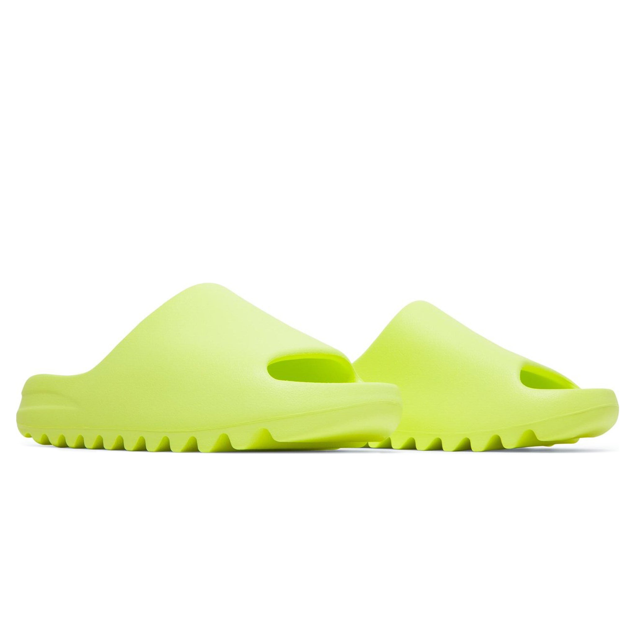Image of Adidas Yeezy Slide Glow Green (2022) (Restock)