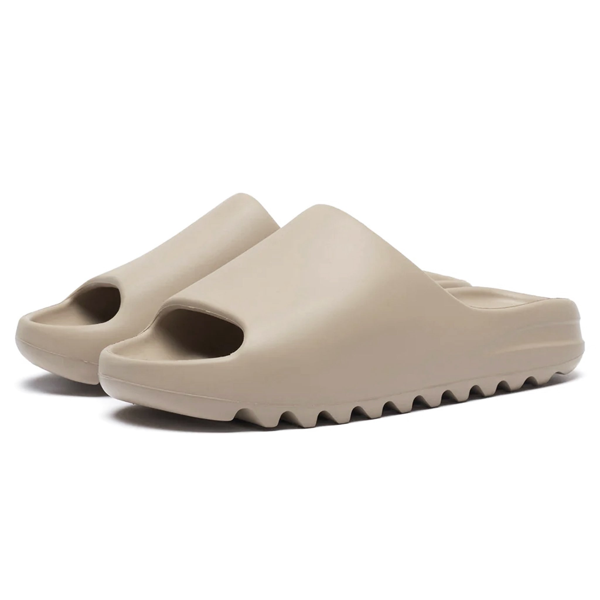 Front side view of Adidas Yeezy Slide Pure (Restock) GW1934