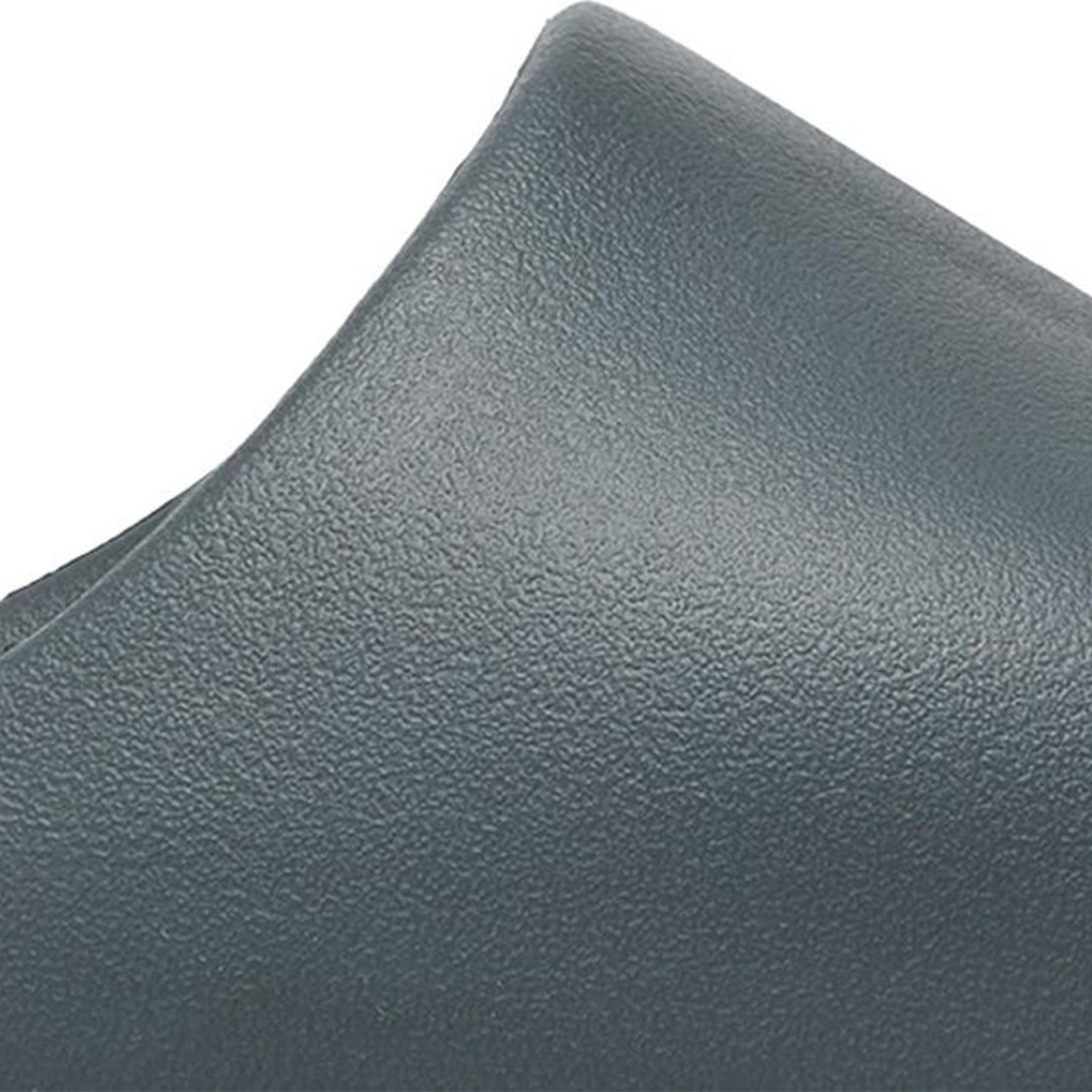 Close view of Adidas Yeezy Slide Slate Grey ID2350