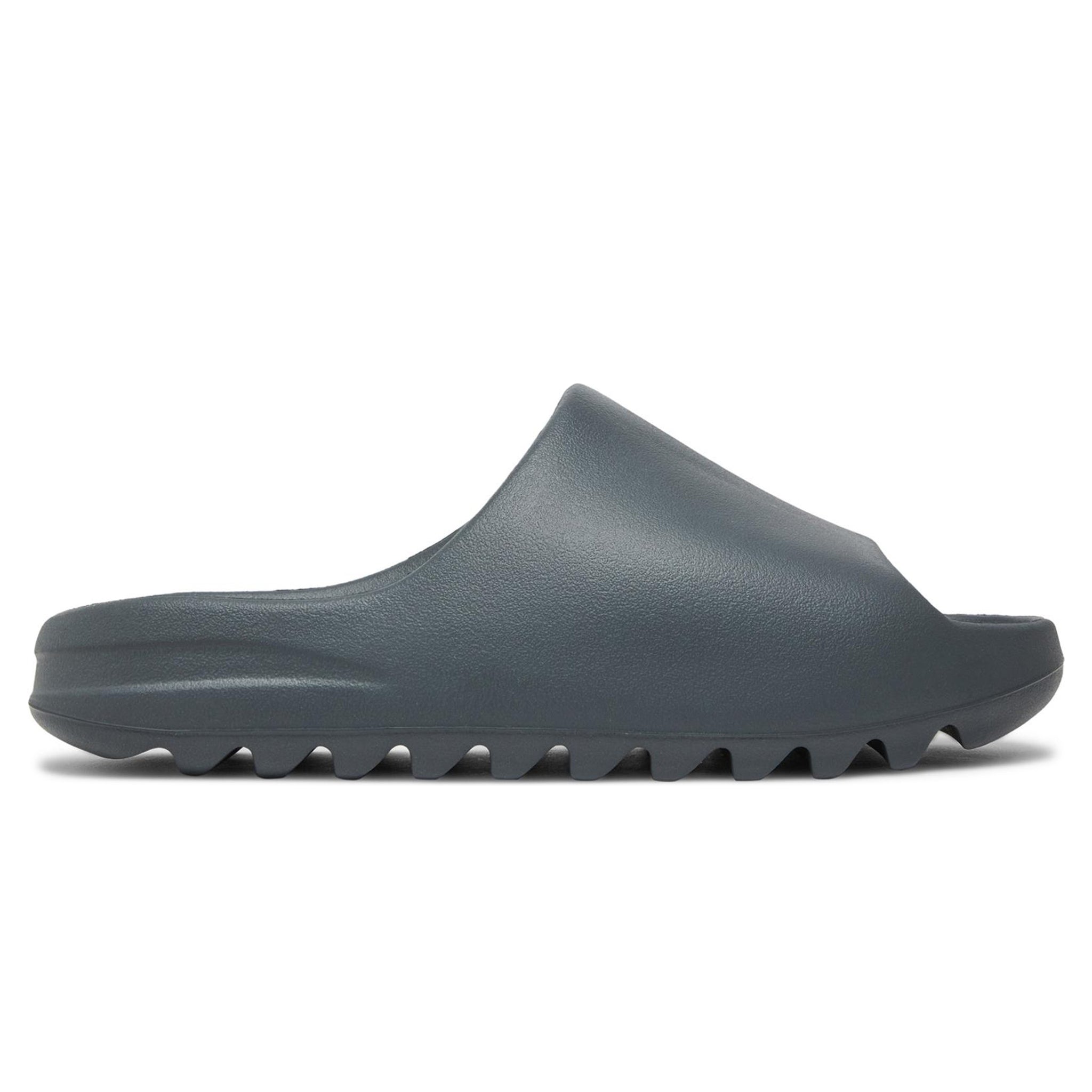 side view of Adidas Yeezy Slide Slate Grey ID2350