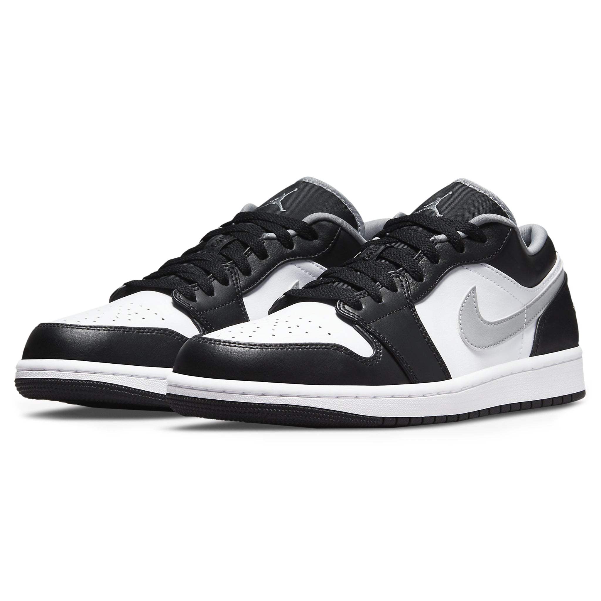 Front side view of Air Jordan 1 Low Shadow 553558-040