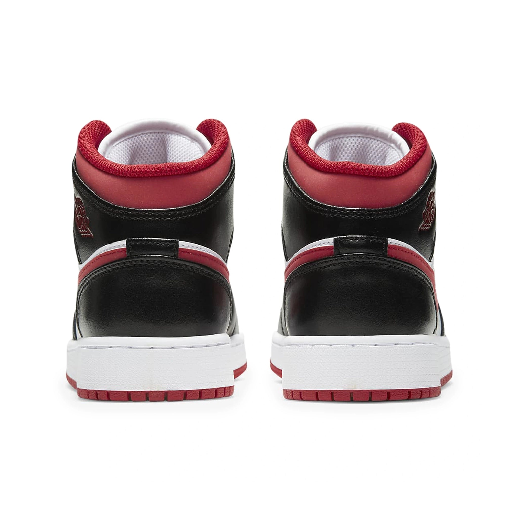 Air Jordan 1 Mid Gym Red Black White (GS)