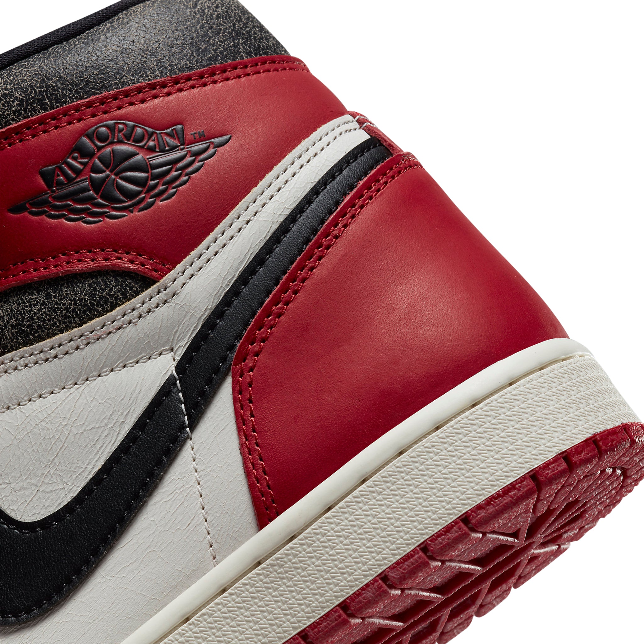 Wings logo view of Air Jordan 1 Retro High OG Lost And Found DZ5485-612