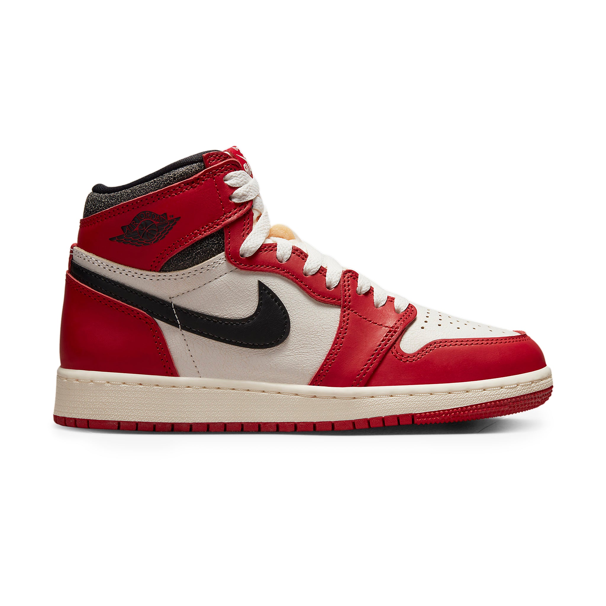 Side view of Air Jordan 1 Retro High OG Lost And Found (GS) FD1437-612