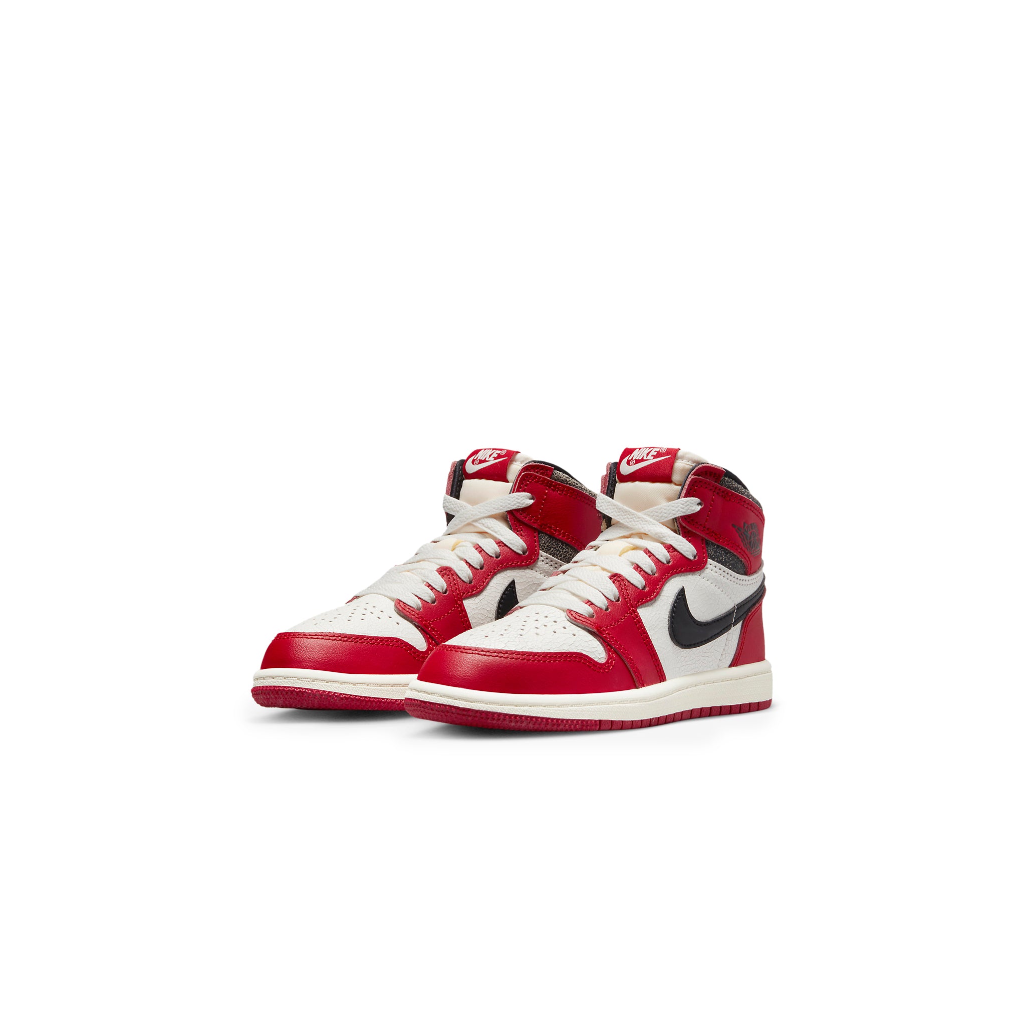 Front side view of Air Jordan 1 Retro High OG Lost And Found (PS) FD1412-612