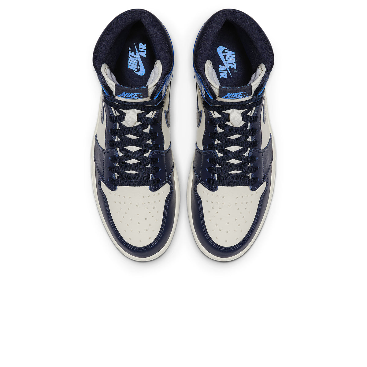 New Nike Air Jordan 1 Retro High OG Obsidian Men\'s 555088-140 Sz 9 Jordan 1 Retro High OG  main image 4