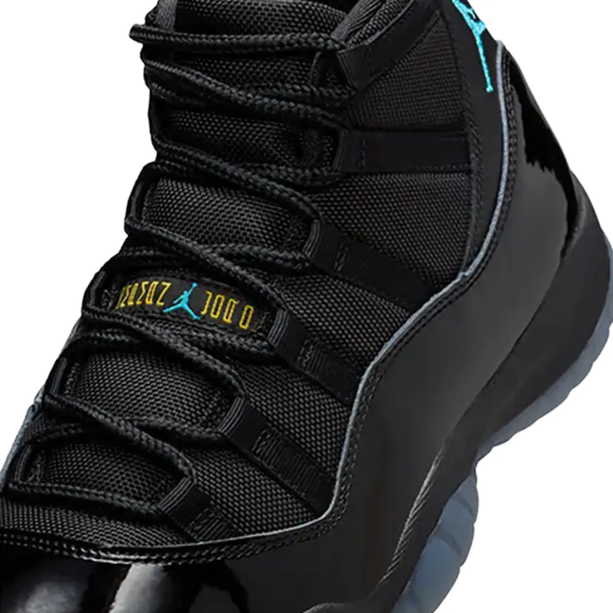 Detailed View of Air Jordan 11 Retro Gamma Blue (2025)CT8012-047