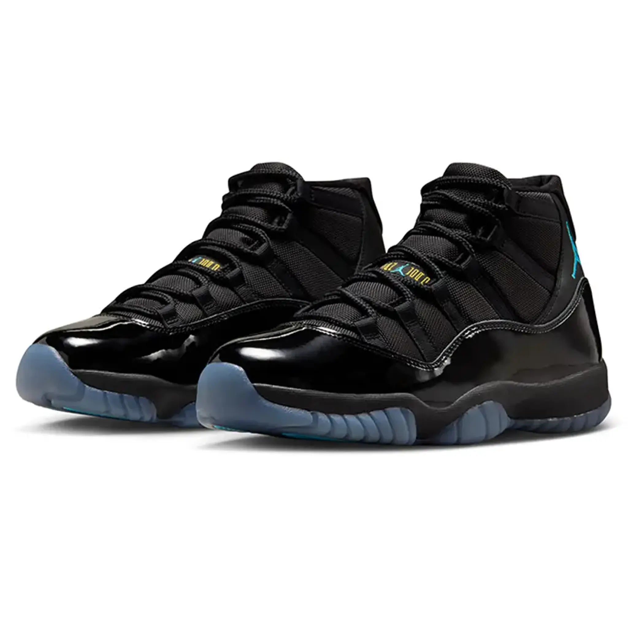 Front Side View of Air Jordan 11 Retro Gamma Blue (2025)CT8012-047
