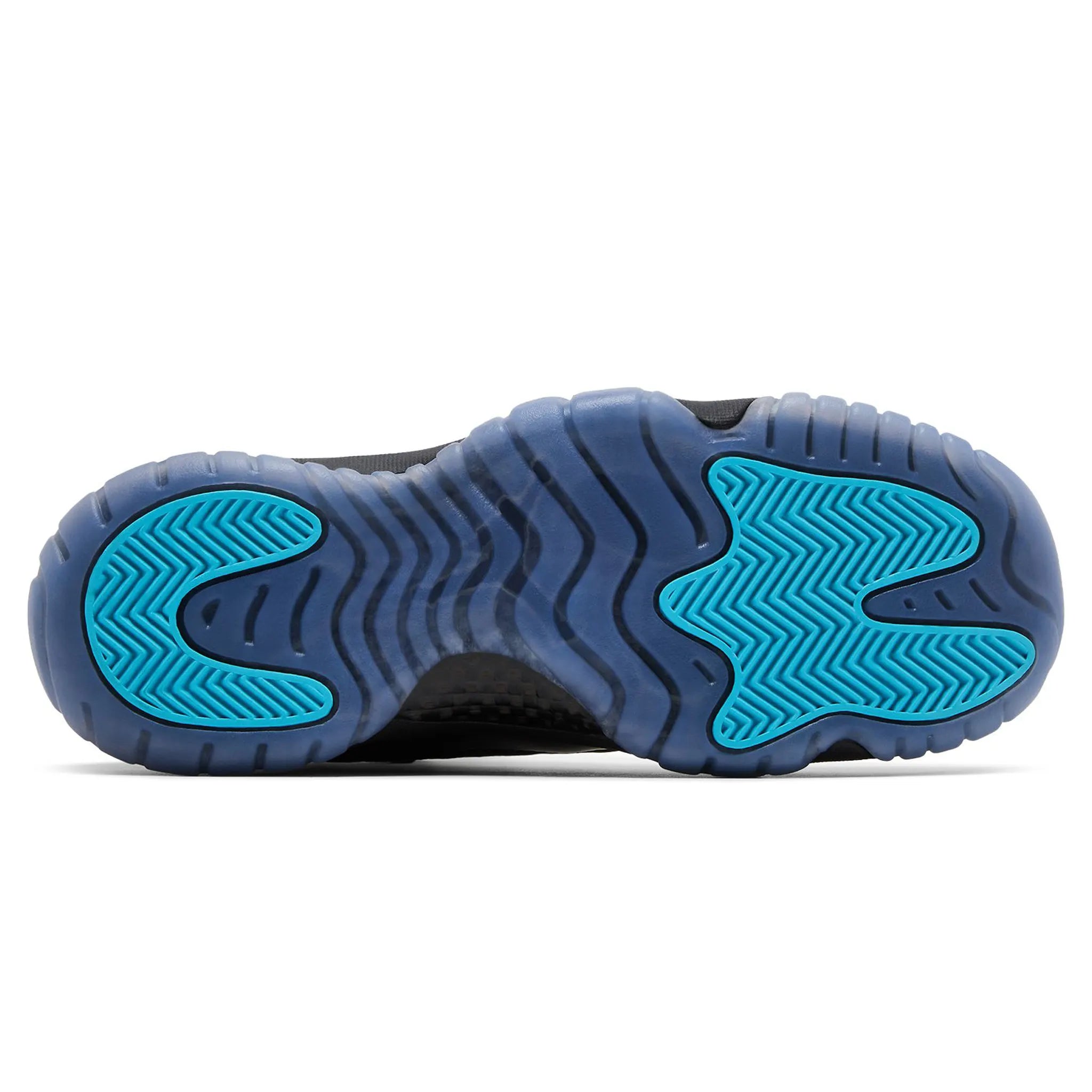 Sole View of Air Jordan 11 Retro Gamma Blue (2025)CT8012-047