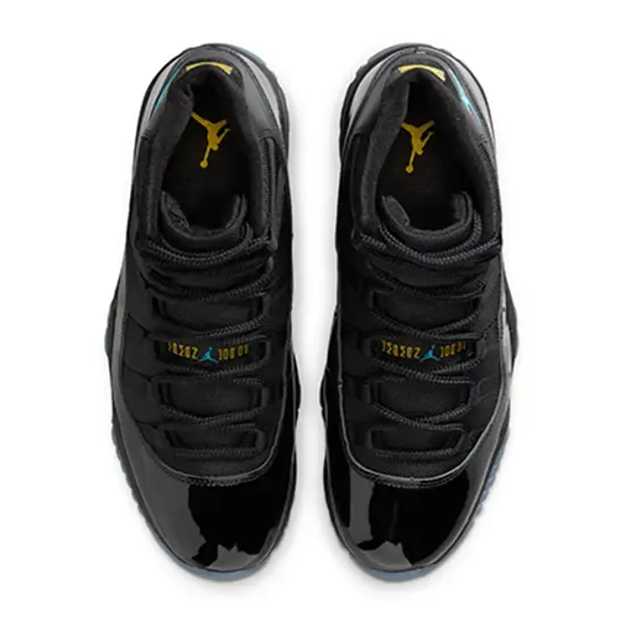 Upper View of Air Jordan 11 Retro Gamma Blue (2025)CT8012-047