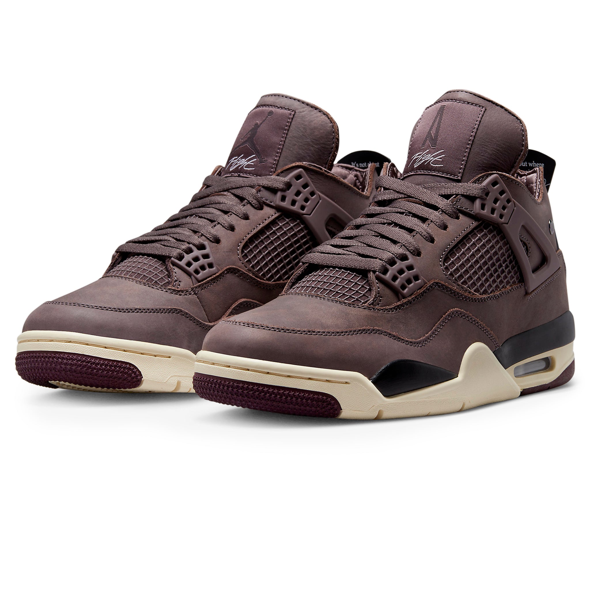 Front side view of Air Jordan 4 Retro A Ma Maniére Violet Ore DV6773-220