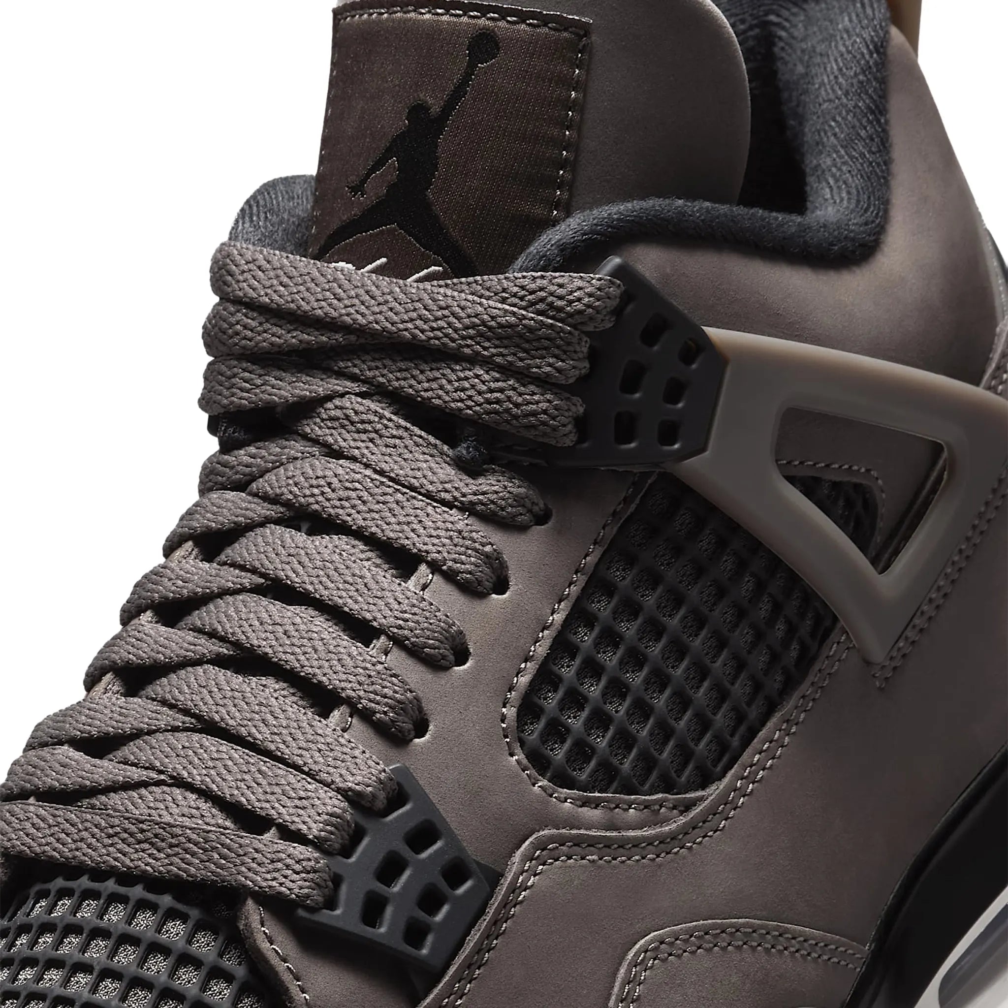 Detailed Side View of Air Jordan 4 Retro Cave Stone FV5029-200