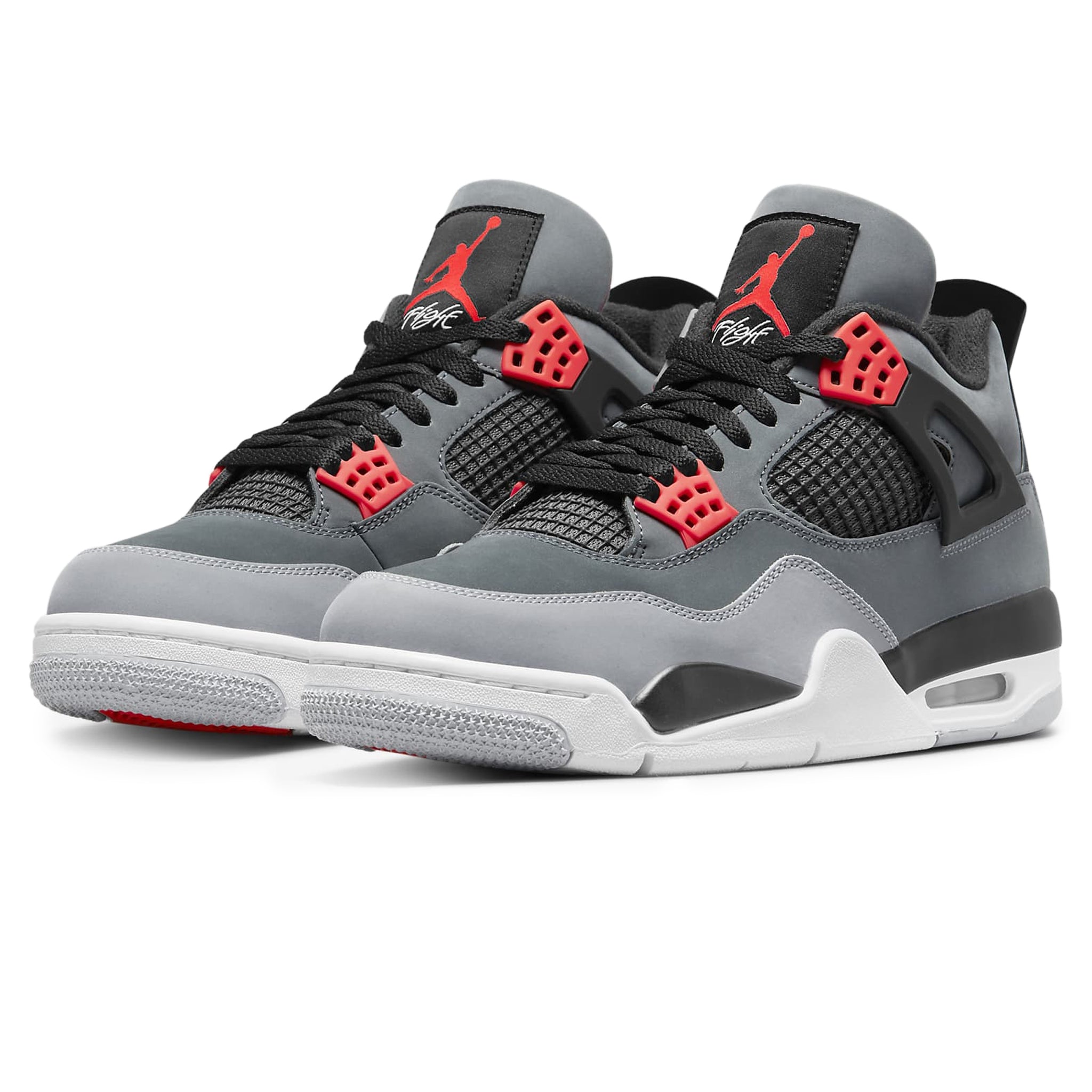 Front side view of Air Jordan 4 Retro Infrared DH6927-061