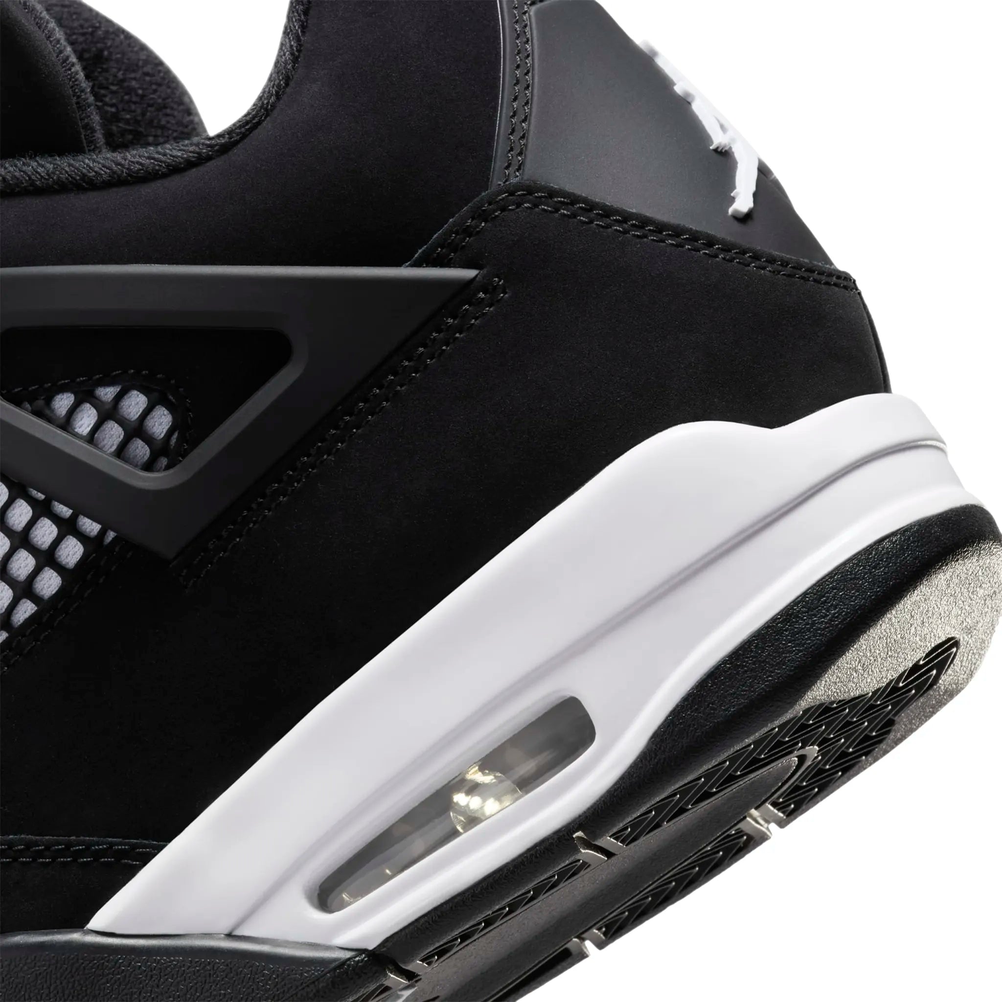 Detailed View of Air Jordan 4 Retro White Thunder (Left UK 11, Right UK 8.5)