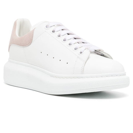Alexander Mcqueen Raised Sole White Pink Sneaker